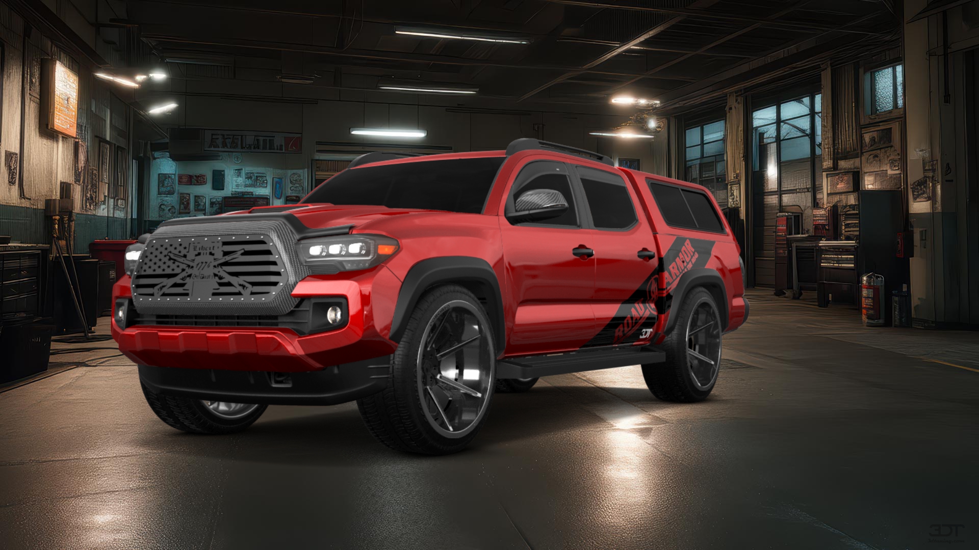 Toyota Tacoma 4 Door pickup truck 2018 tuning