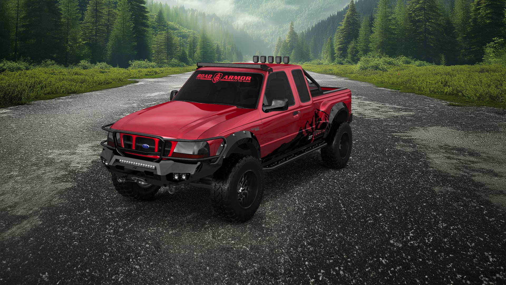Ford Ranger Flareside 2 Door pickup truck 1998