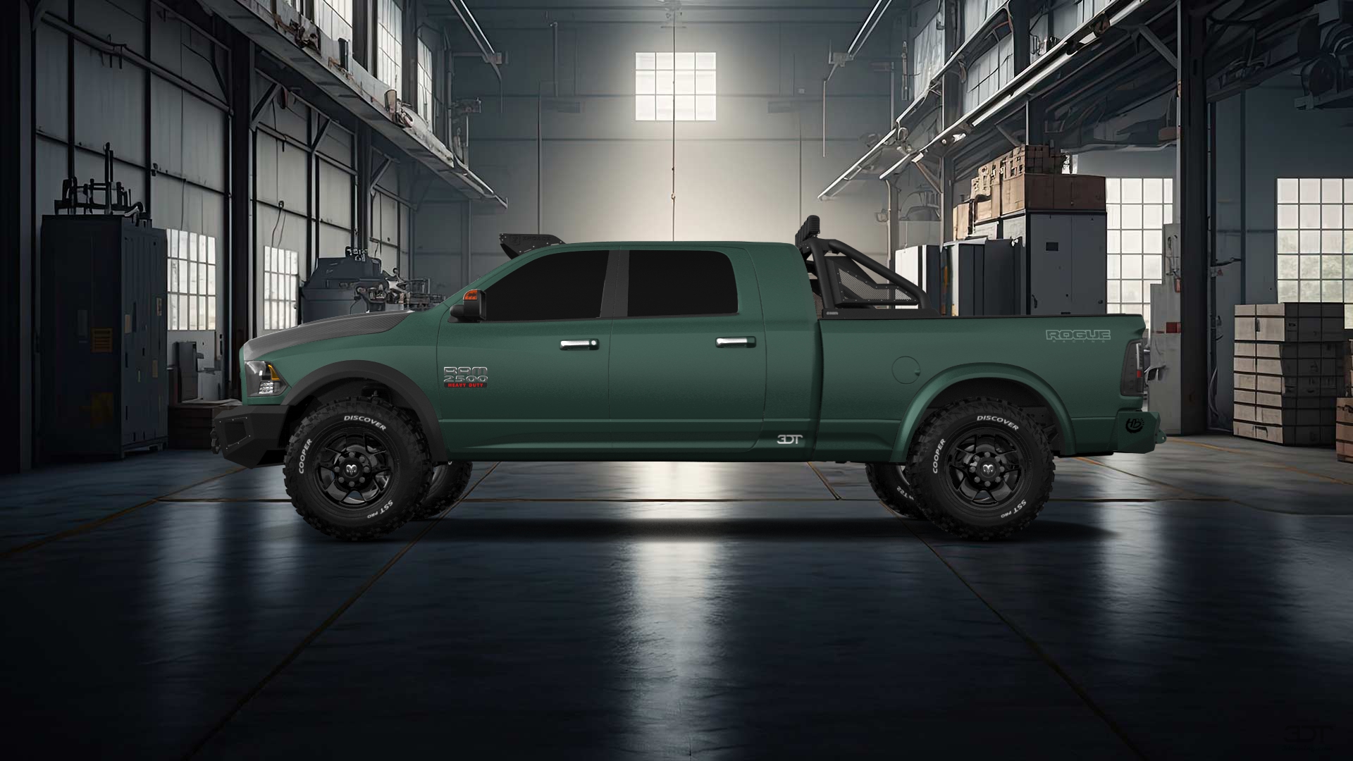 Dodge Ram 2500 Mega Cab 6.4 ft box 4 Door pickup truck 2010