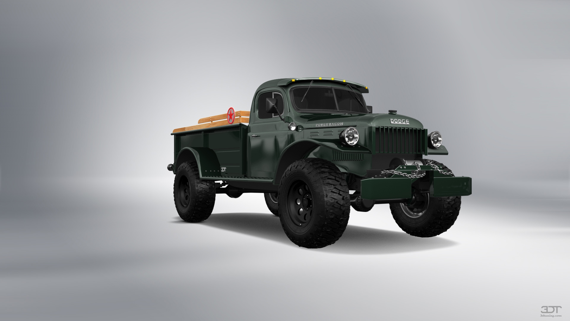 Dodge Power Wagon 2 Door pickup truck 1947