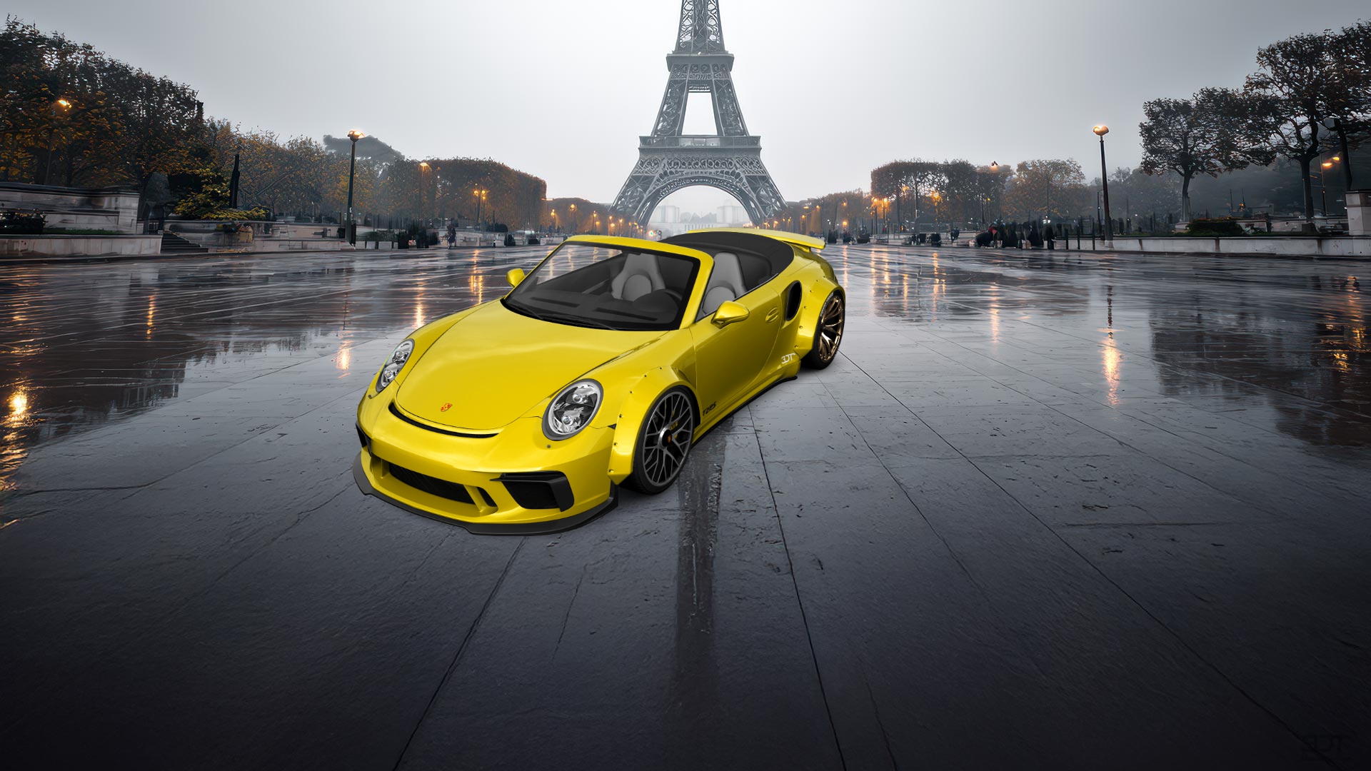 Porsche 911 Turbo S 2 Door Convertible 2014 tuning