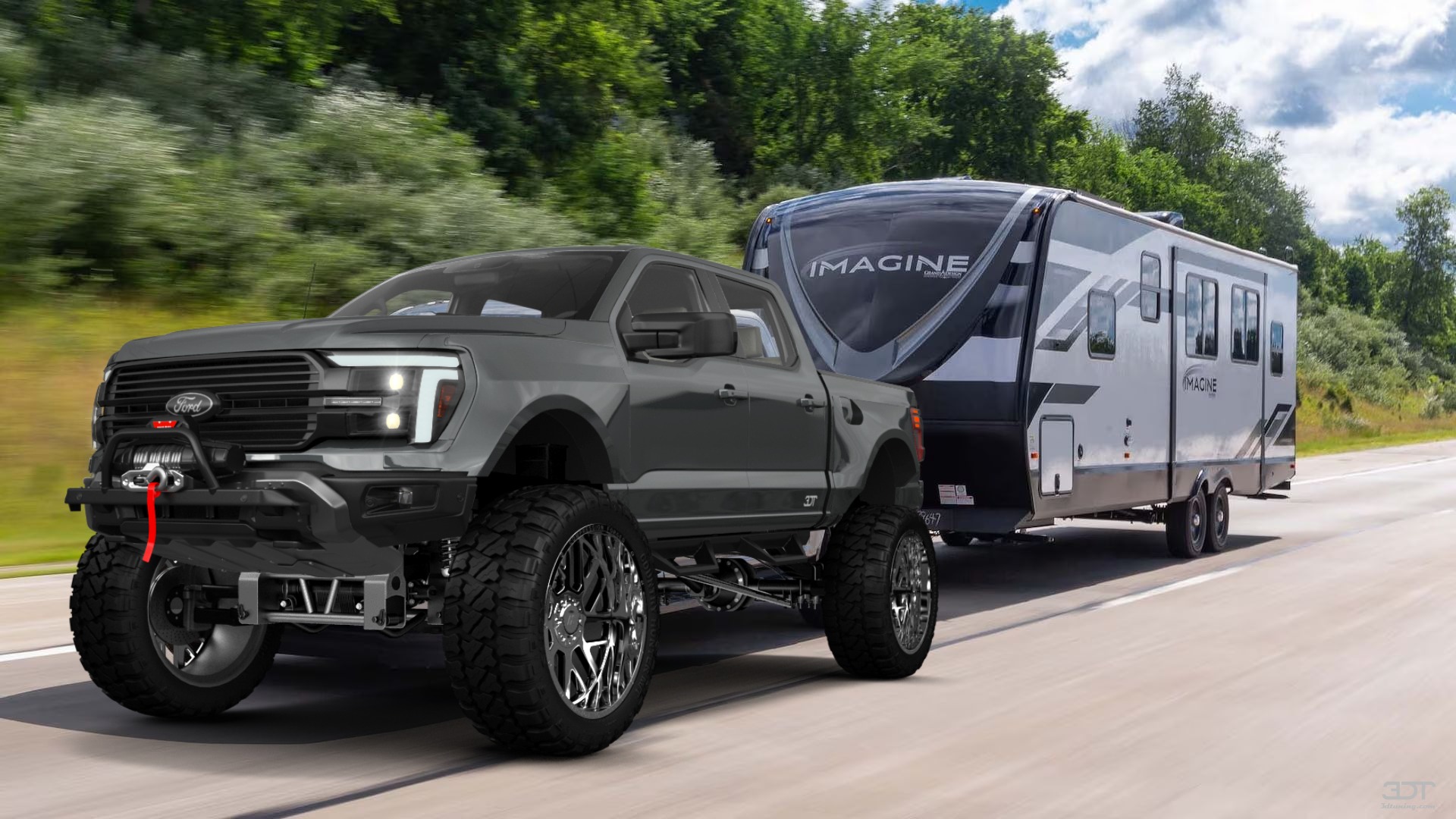 Ford F-150 SuperCrew 4 Door pickup truck 2024 tuning