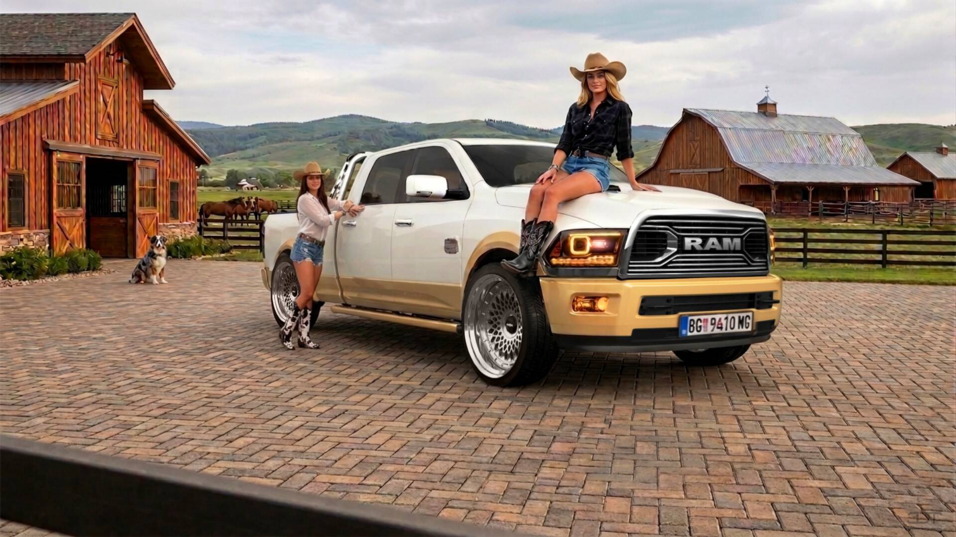 Dodge Ram 2500 Mega Cab 6.4 ft box 2010