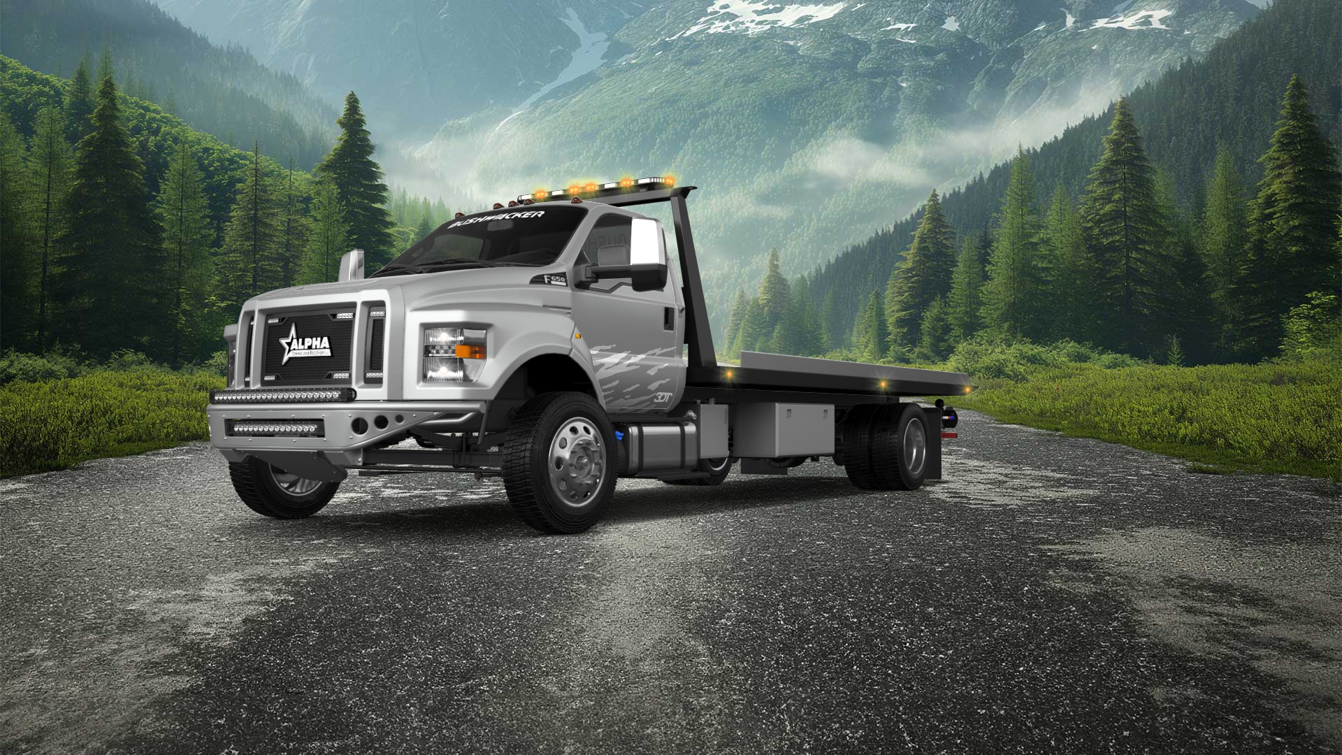 Ford F-650 Tow Truck Pickup 2016