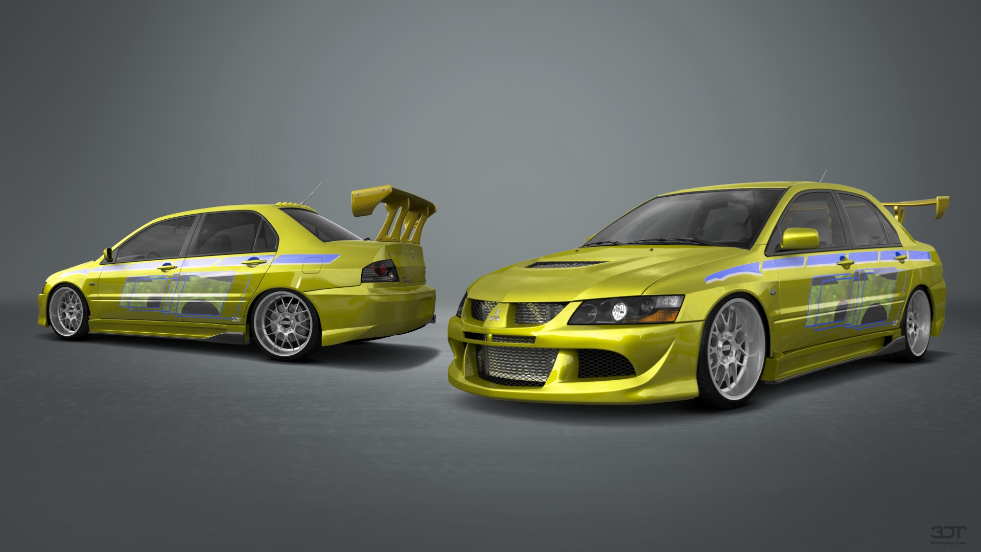 Mitsubishi Lancer Evo IX 4 Door Saloon 2005 tuning