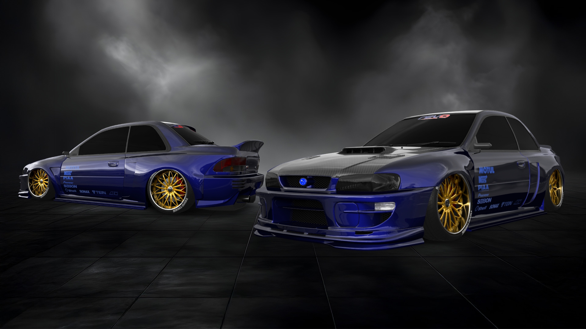 Subaru Impreza WRX STI 22B 2 Door Coupe 2000 tuning