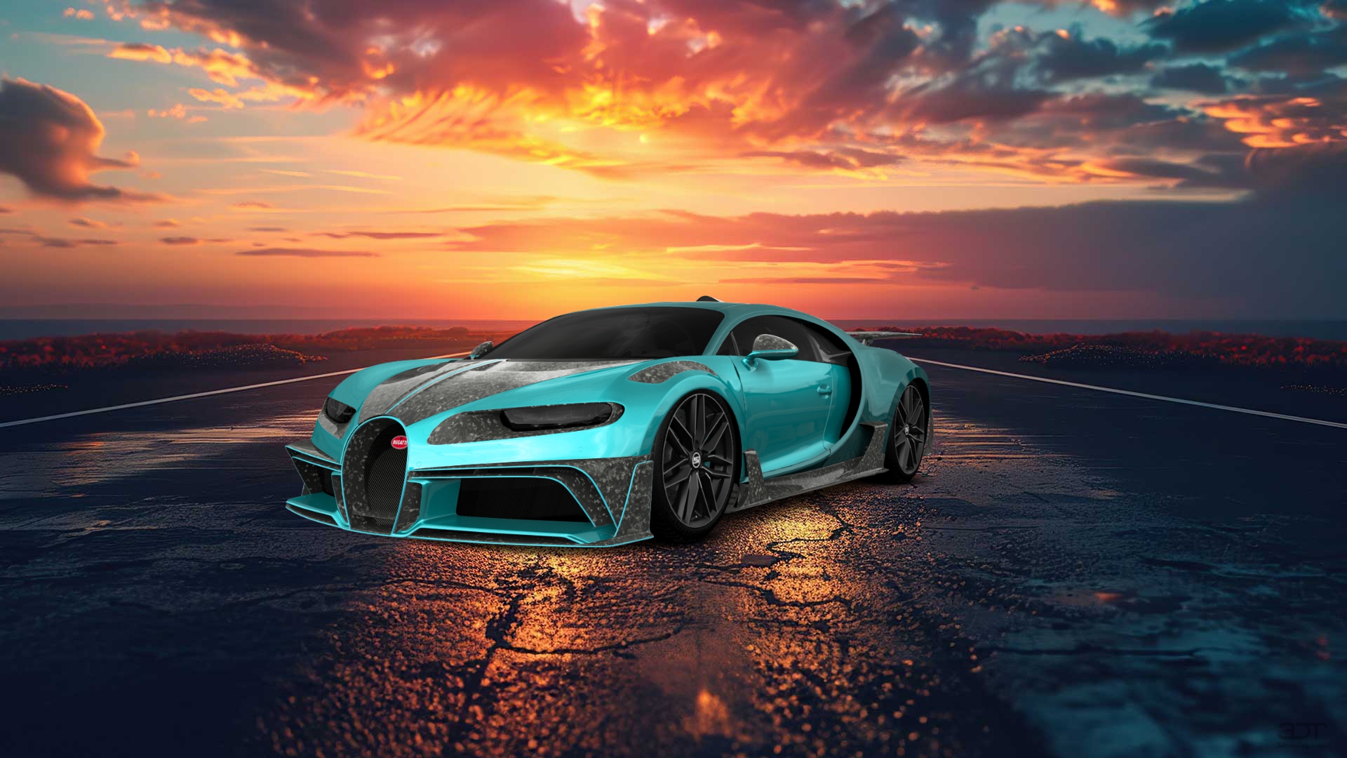 Bugatti Chiron 2 Door Coupe 2016