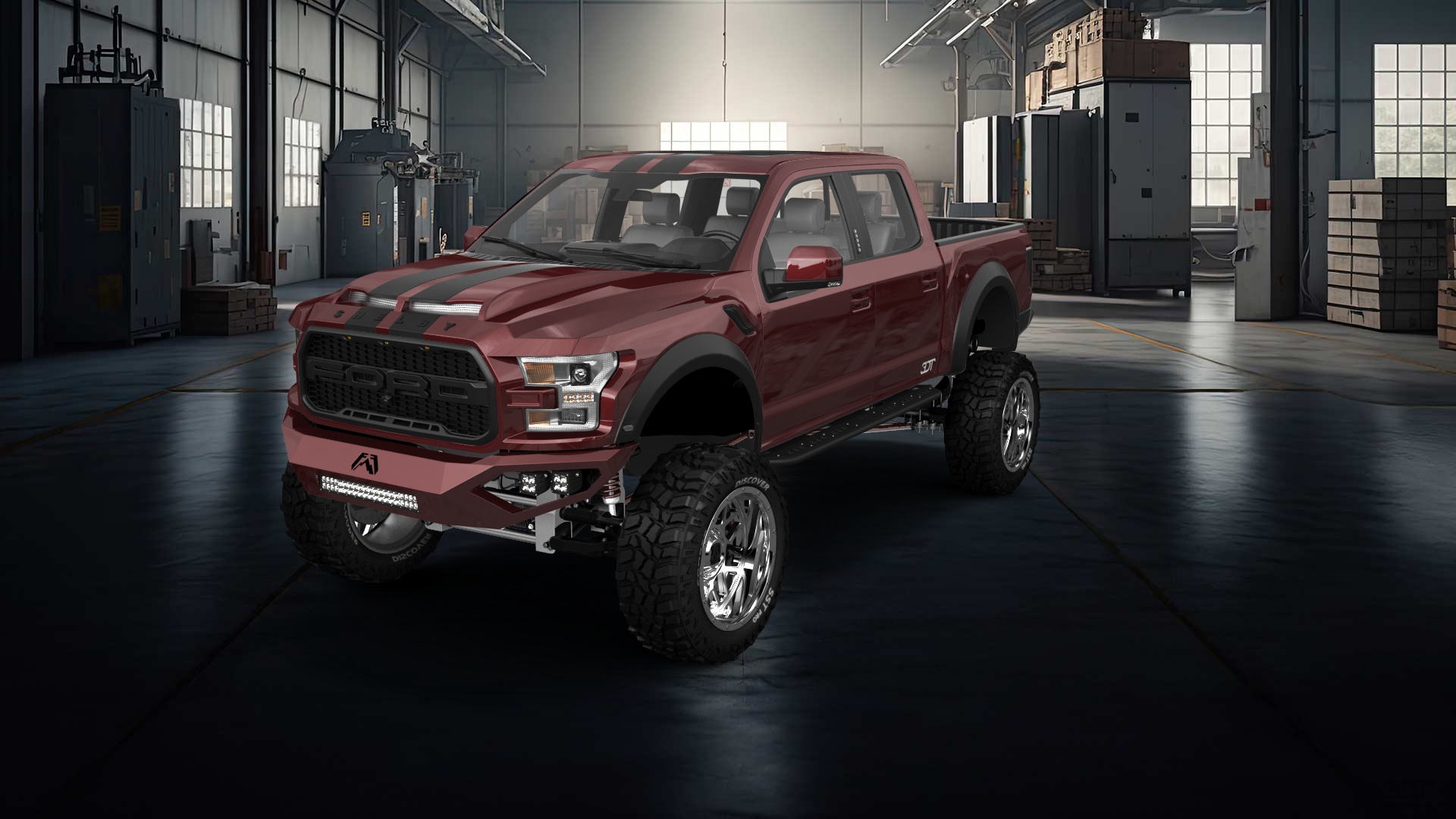 Ford F-150 Raptor 4 Door pickup truck 2017