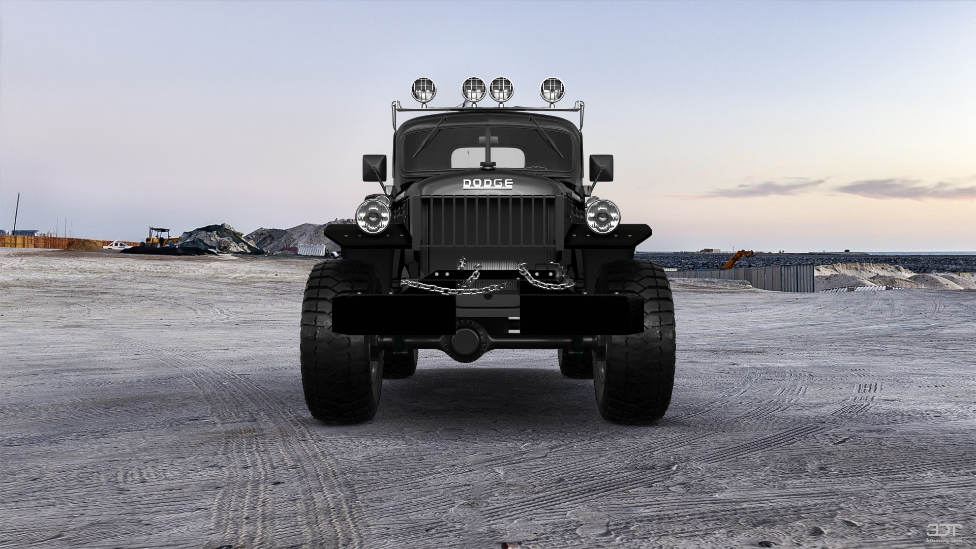 Dodge Power Wagon 2 Door pickup truck 1947