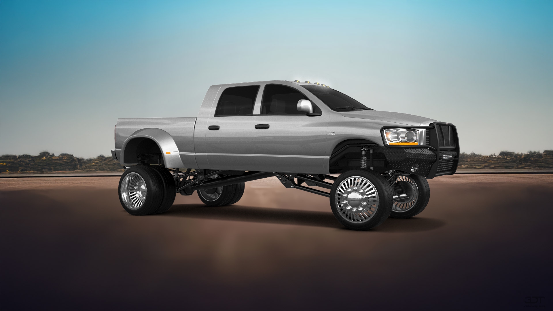 Dodge Ram 3500 Dually 4 Door pickup truck 2007 tuning