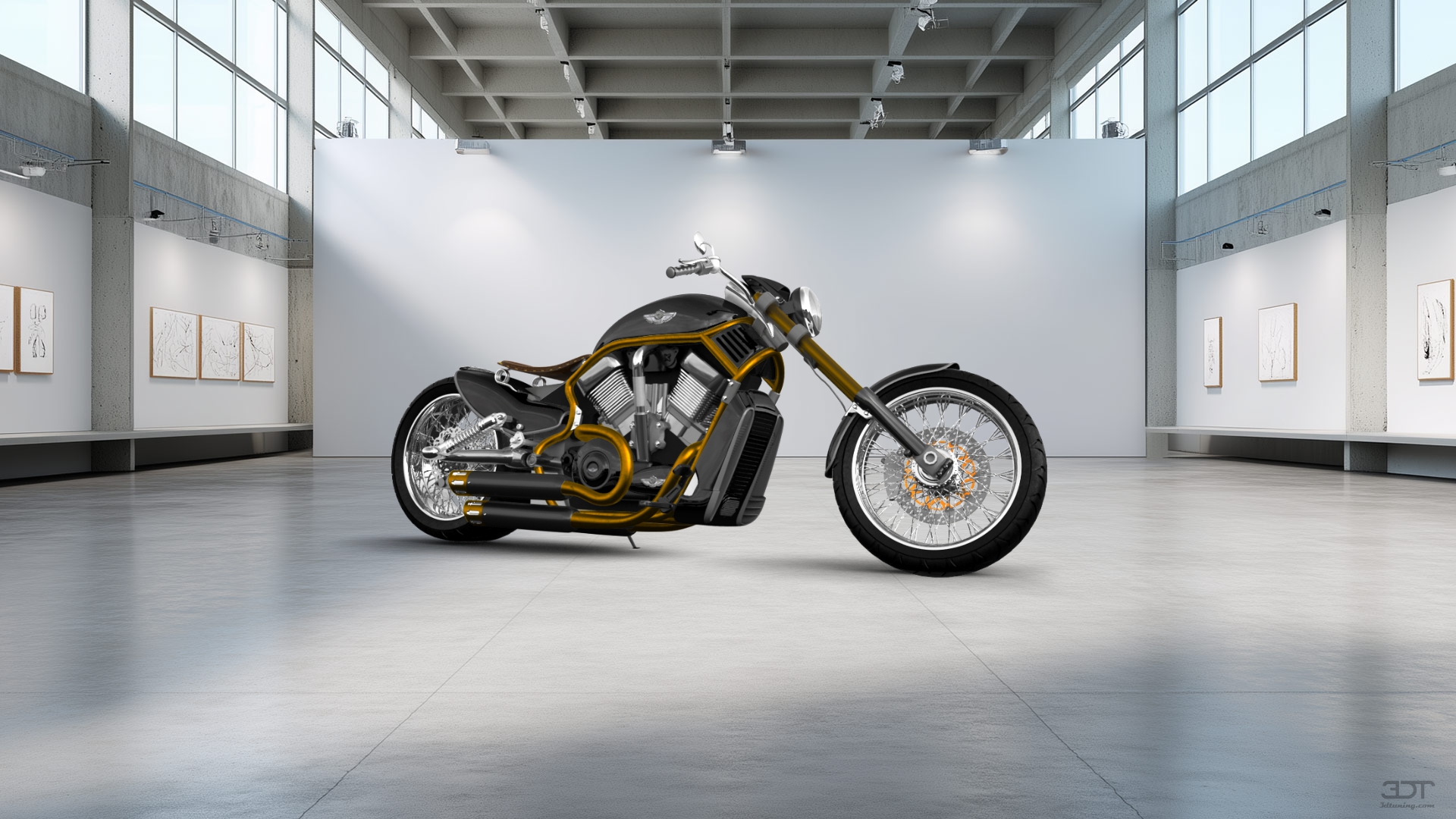 Harley-Davidson Custom Chopper Cruiser 2011 tuning