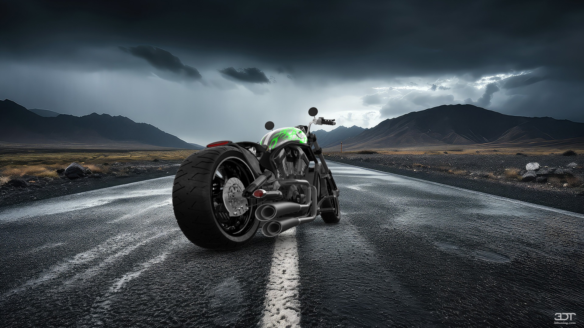 Harley-Davidson Custom Chopper Cruiser 2011