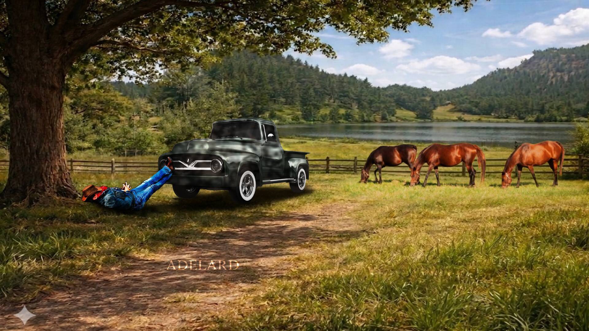 Ford F-100 2 Door truck 1956 tuning