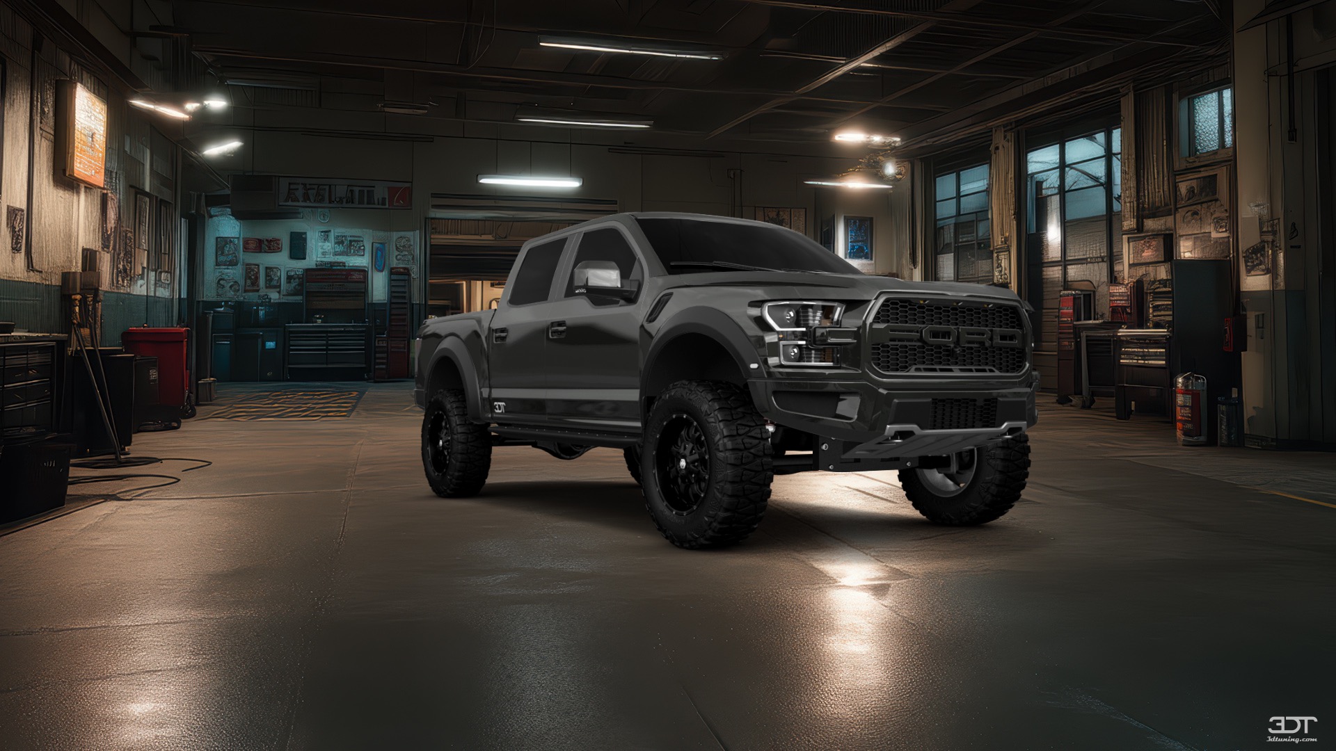 Ford F-150 Raptor 4 Door pickup truck 2017 tuning