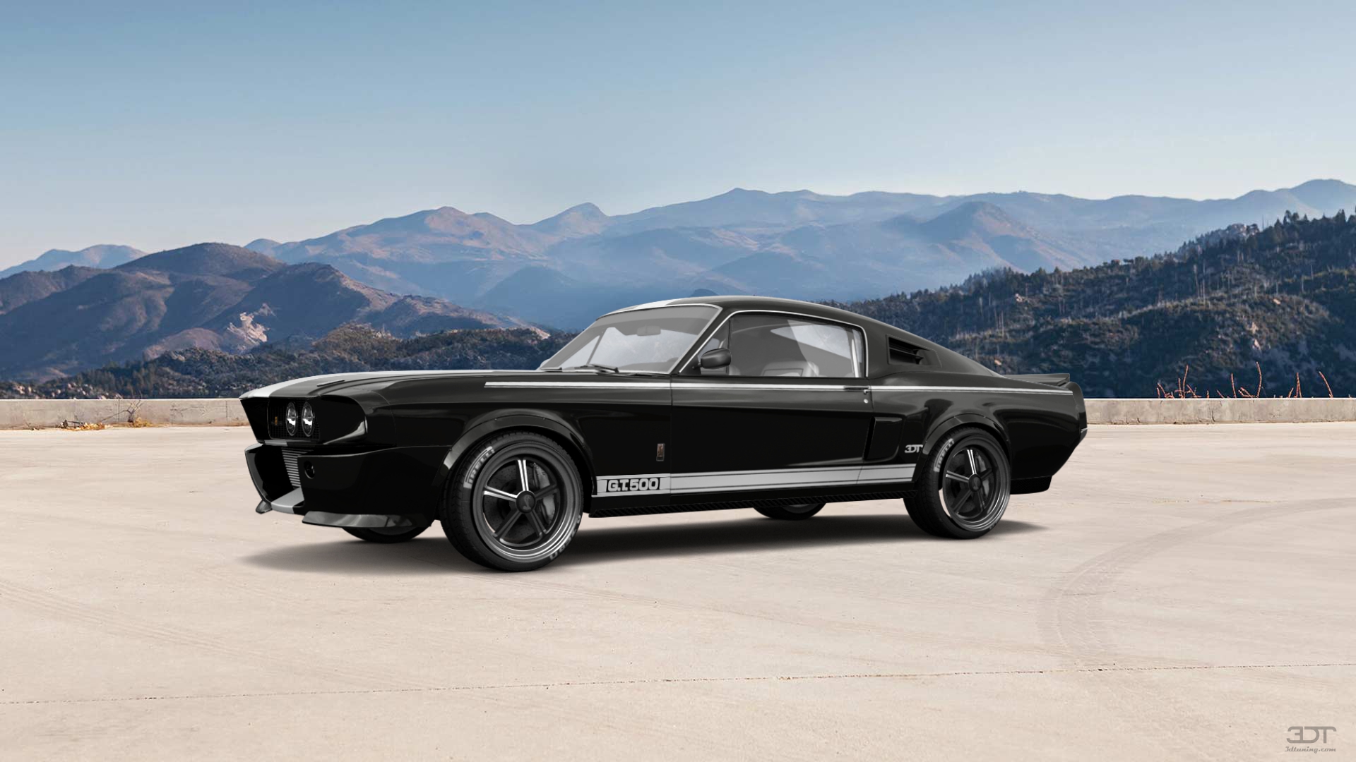 Mustang GT500 2 Door Coupe 1968 tuning