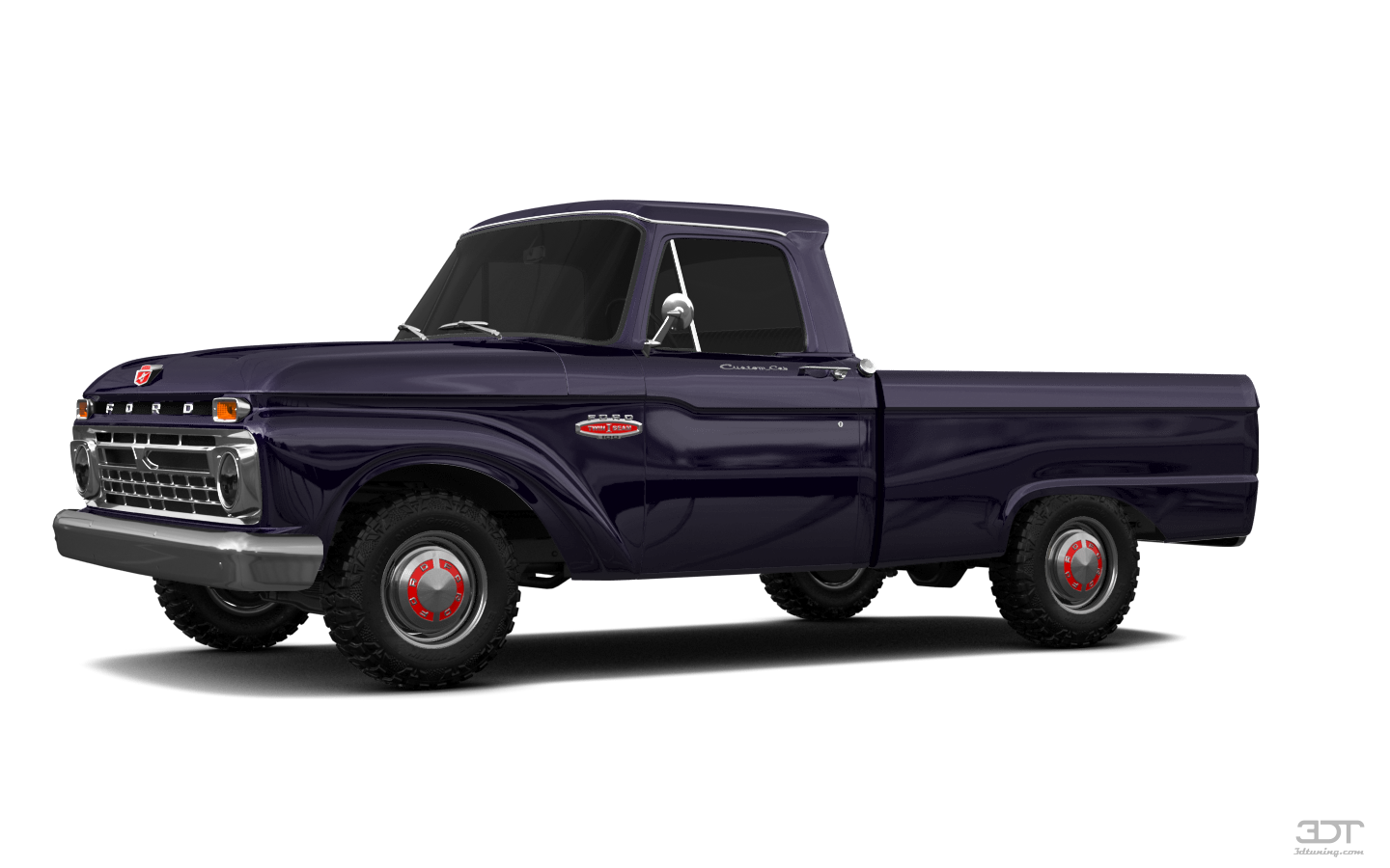 Ford F-100 Custom Cab 2 Door pickup truck 1966