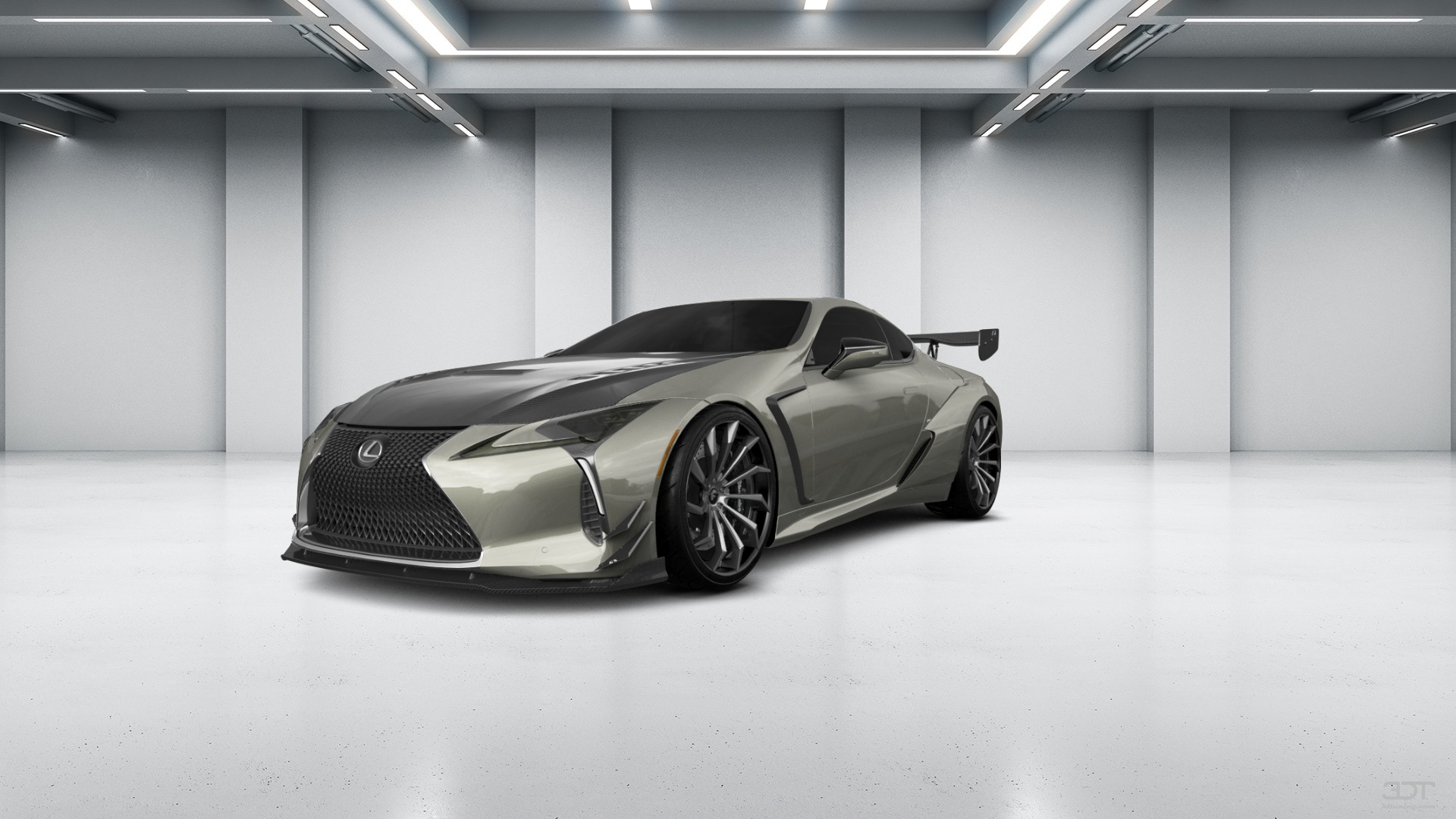 Lexus LC500 2 door fastback coupe 2017 tuning