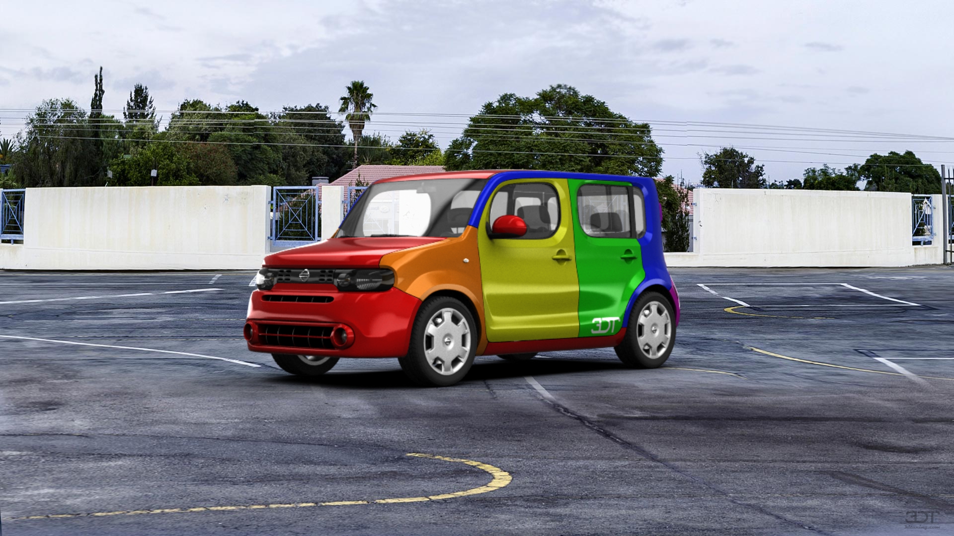 Nissan Cube Van 2010 tuning