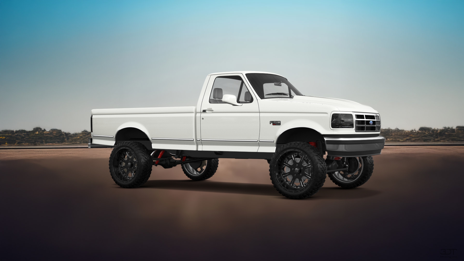 Ford F-150 Regular Cab 2 Door pickup truck 1992