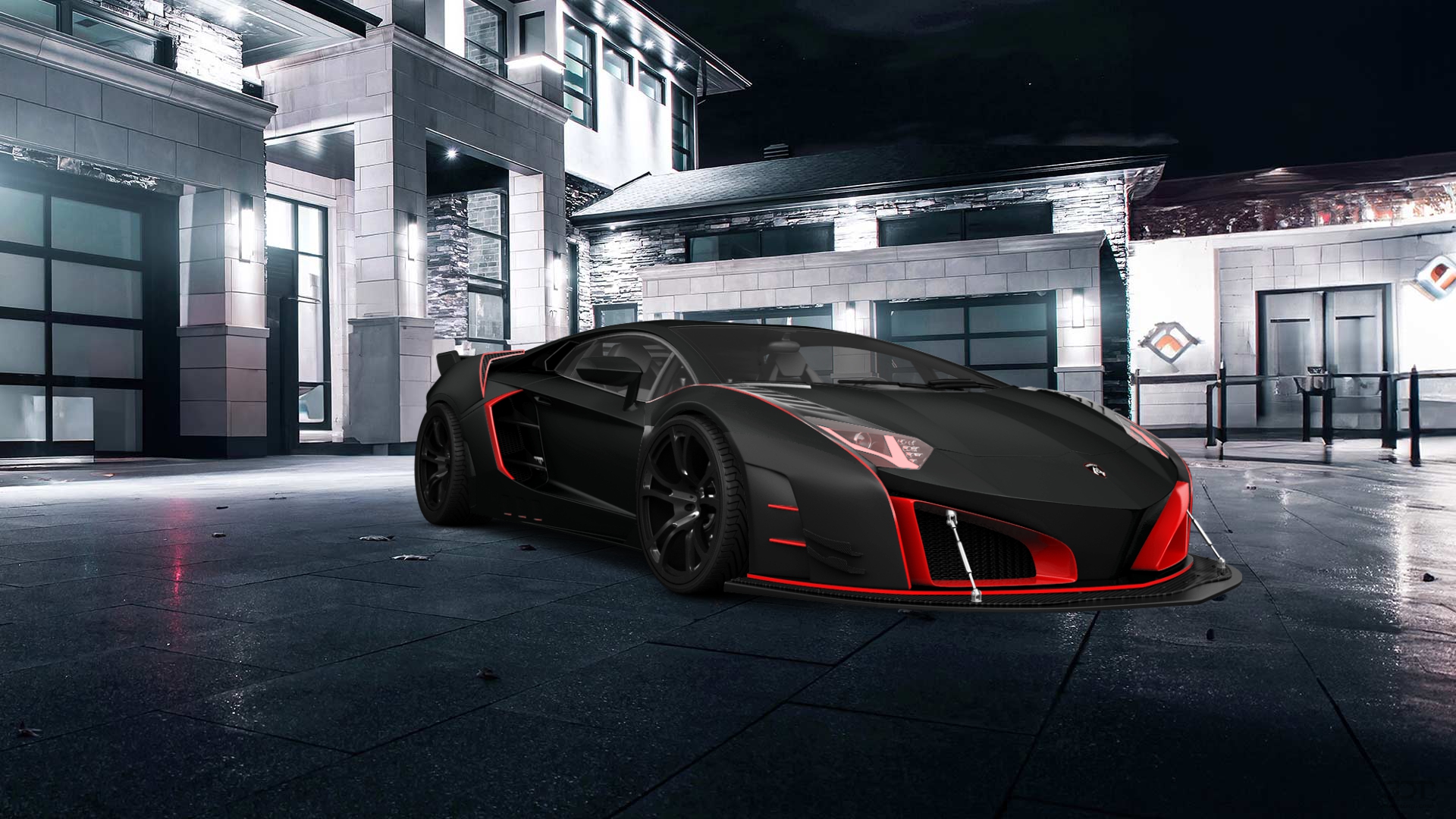 Lamborghini Aventador 2 Door Coupe 2012 tuning