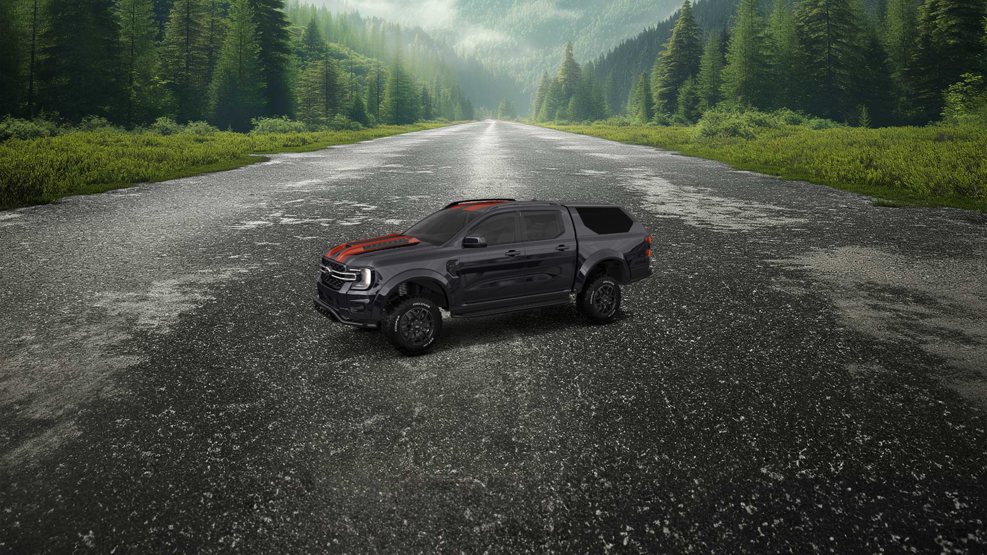 Ford Ranger 4 Door pickup truck 2022