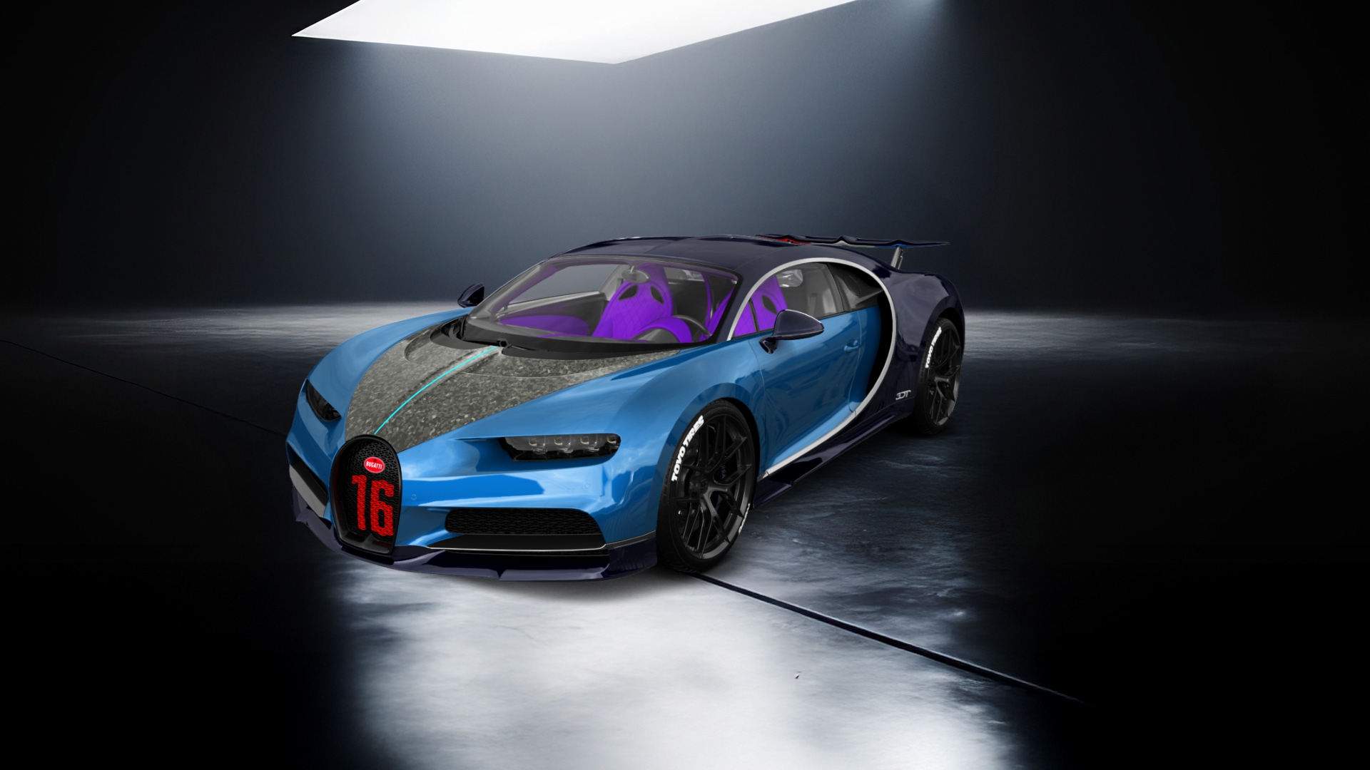 Bugatti Chiron 2 Door Coupe 2016 tuning