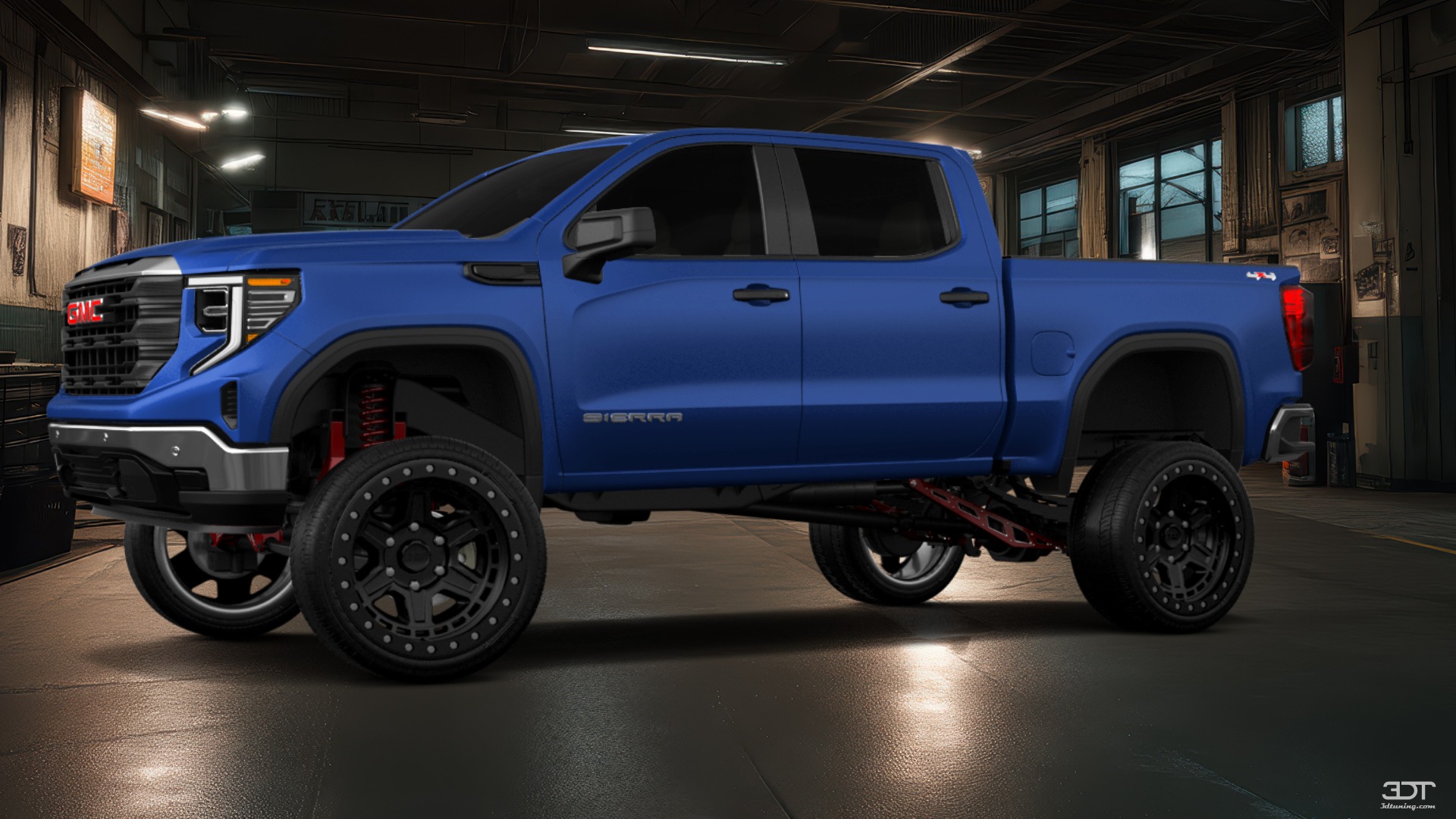 Tuning GMC Sierra 1500 Crew Cab 5.8 ft box 4 Door pickup truck 2023