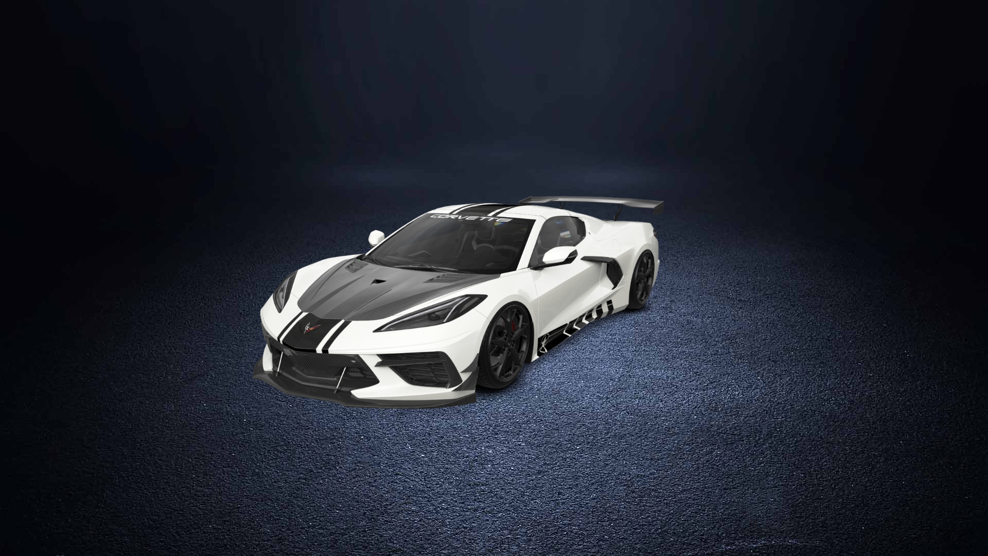 Chevrolet Corvette 2 door targa top 2020 tuning