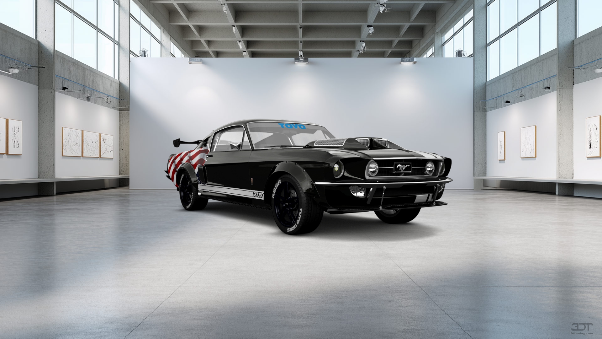 Mustang GT500 2 Door Coupe 1968 tuning