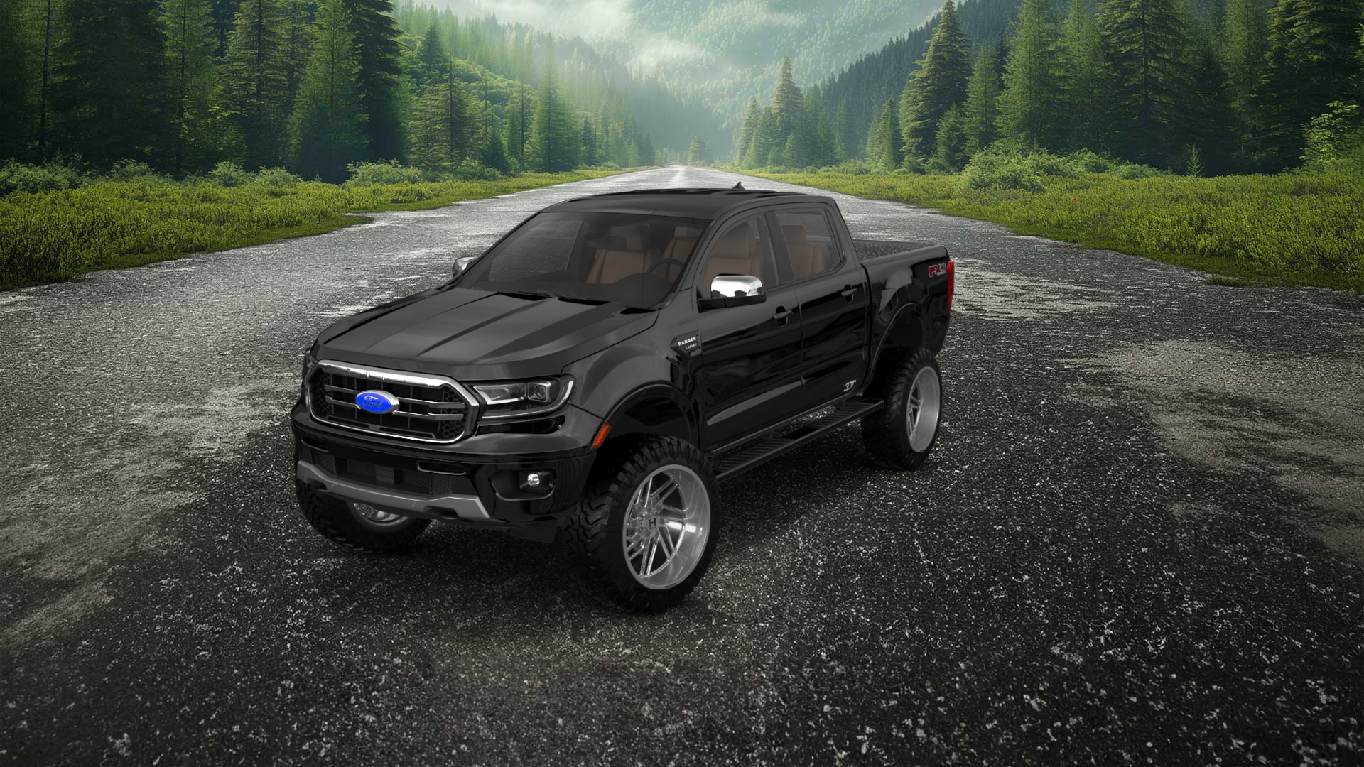 Ford Ranger 4 Door pickup truck 2019