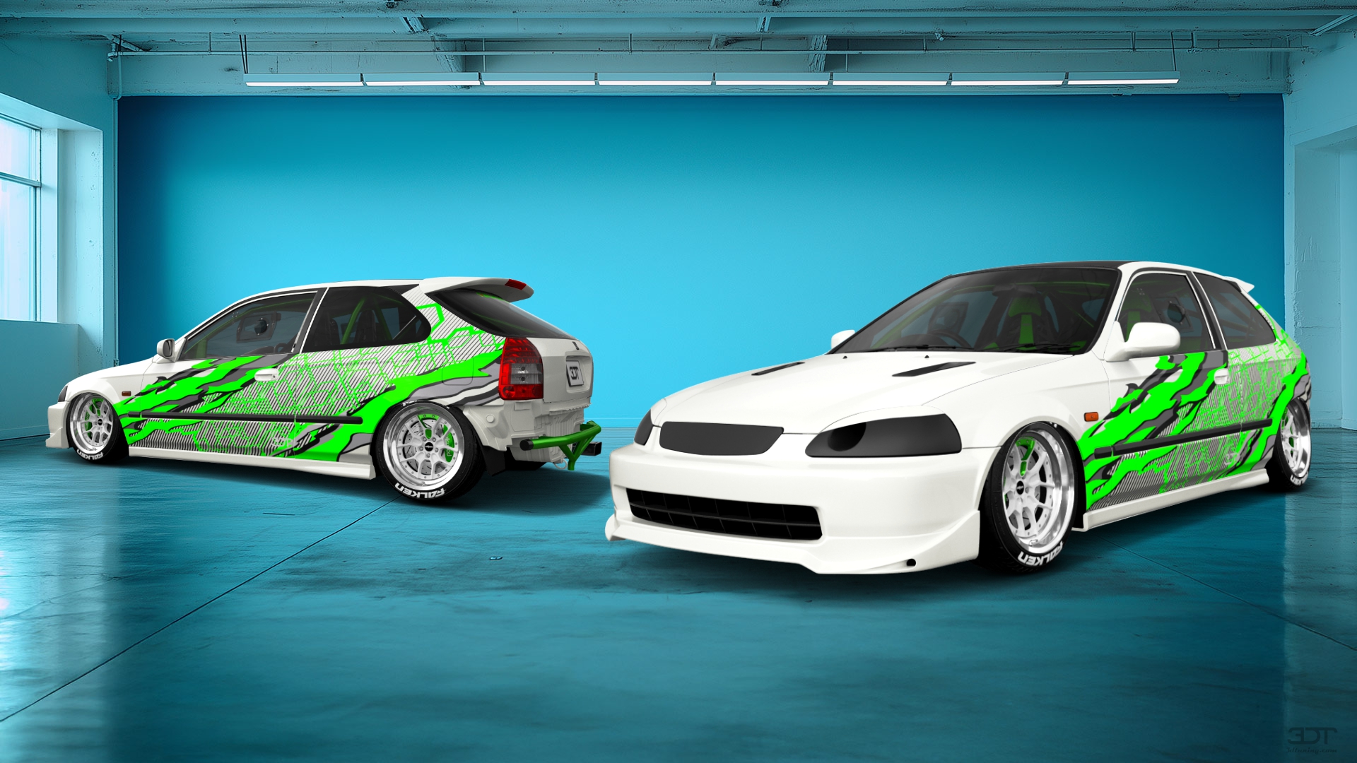 Honda Civic 3 Door Hatchback 1997 tuning