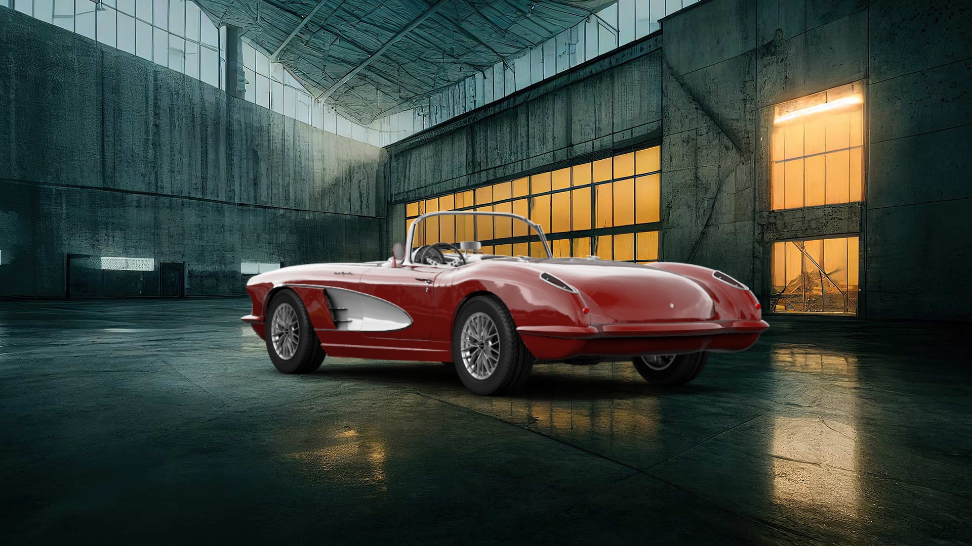 Chevrolet Corvette Convertible Coupe 1958 Images