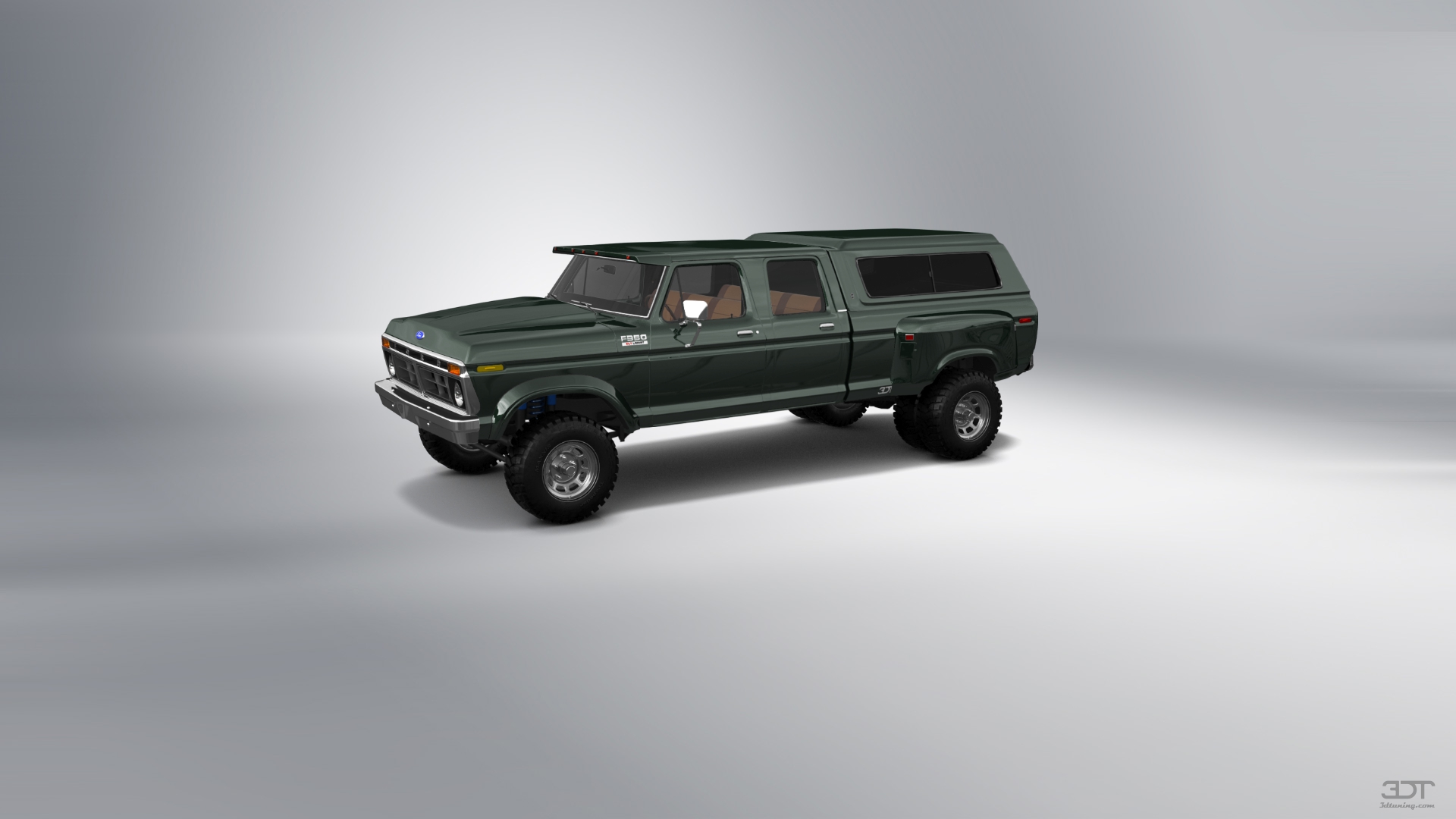 Ford F-350 Dually 4 Door pickup truck 1973