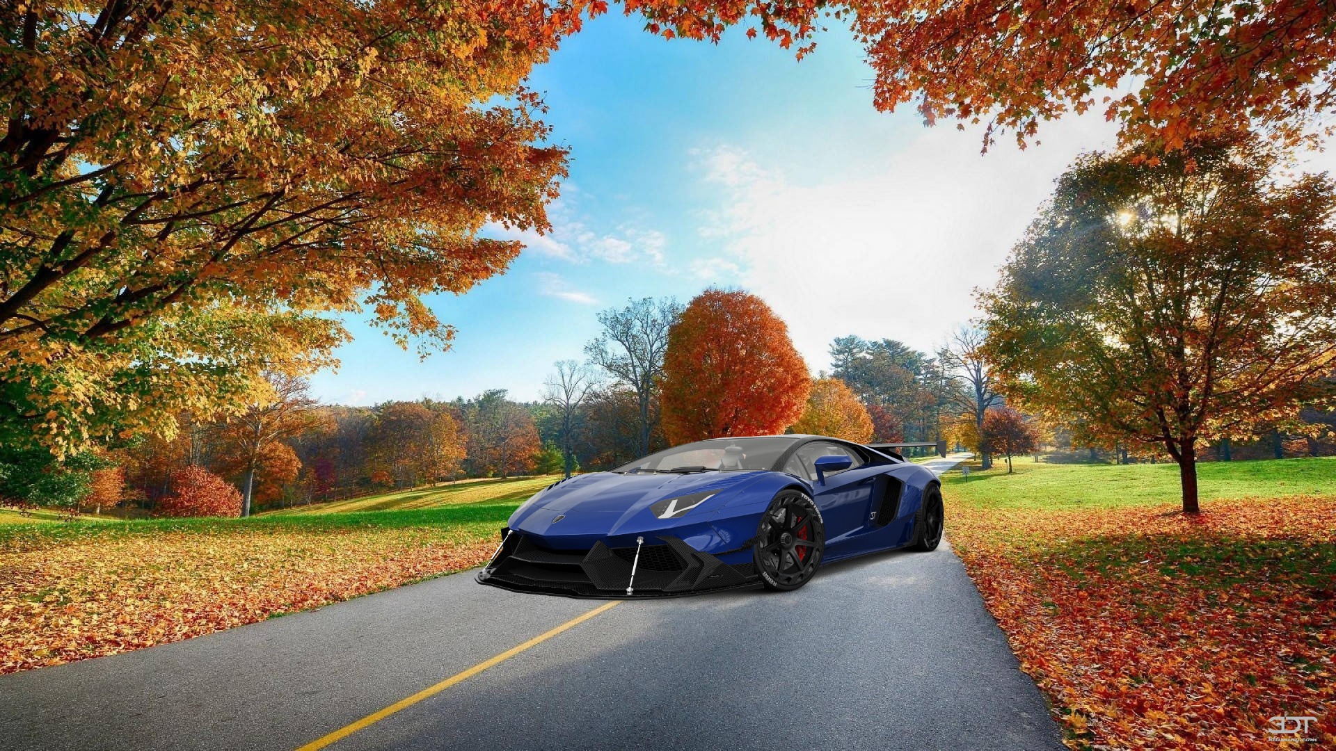 Lamborghini Aventador 2 Door Coupe 2012 tuning