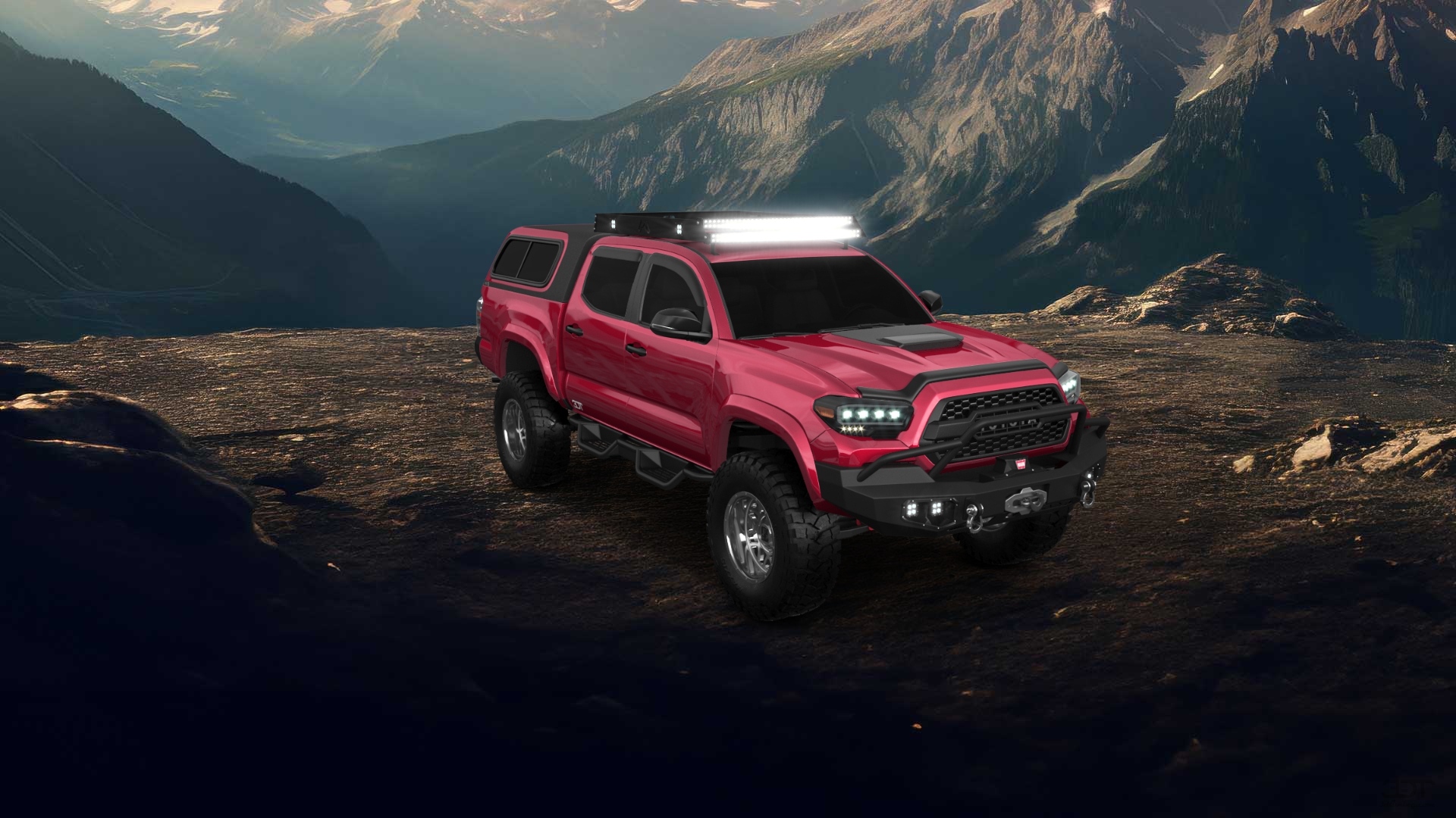 Toyota Tacoma 4 Door pickup truck 2018 tuning