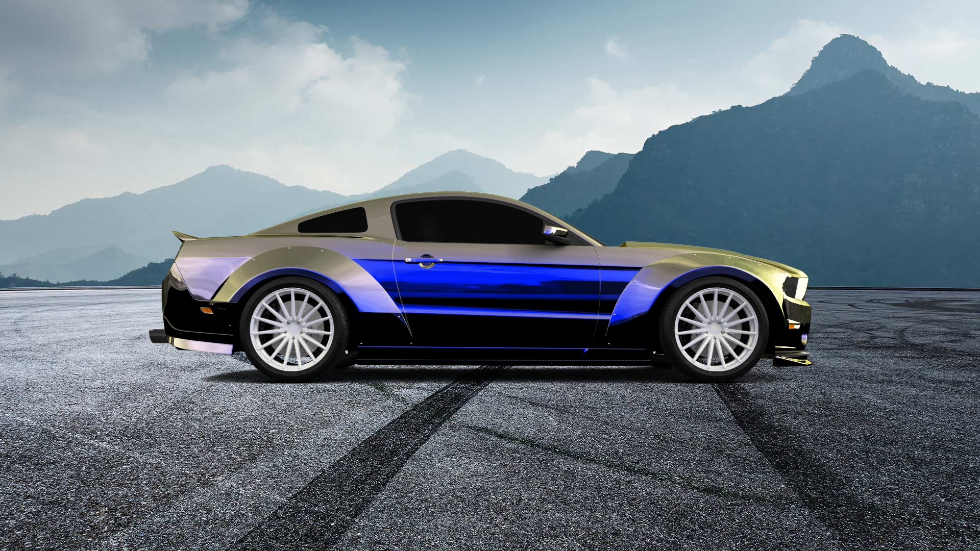 Ford Mustang 2 Door Coupe 2010 Images