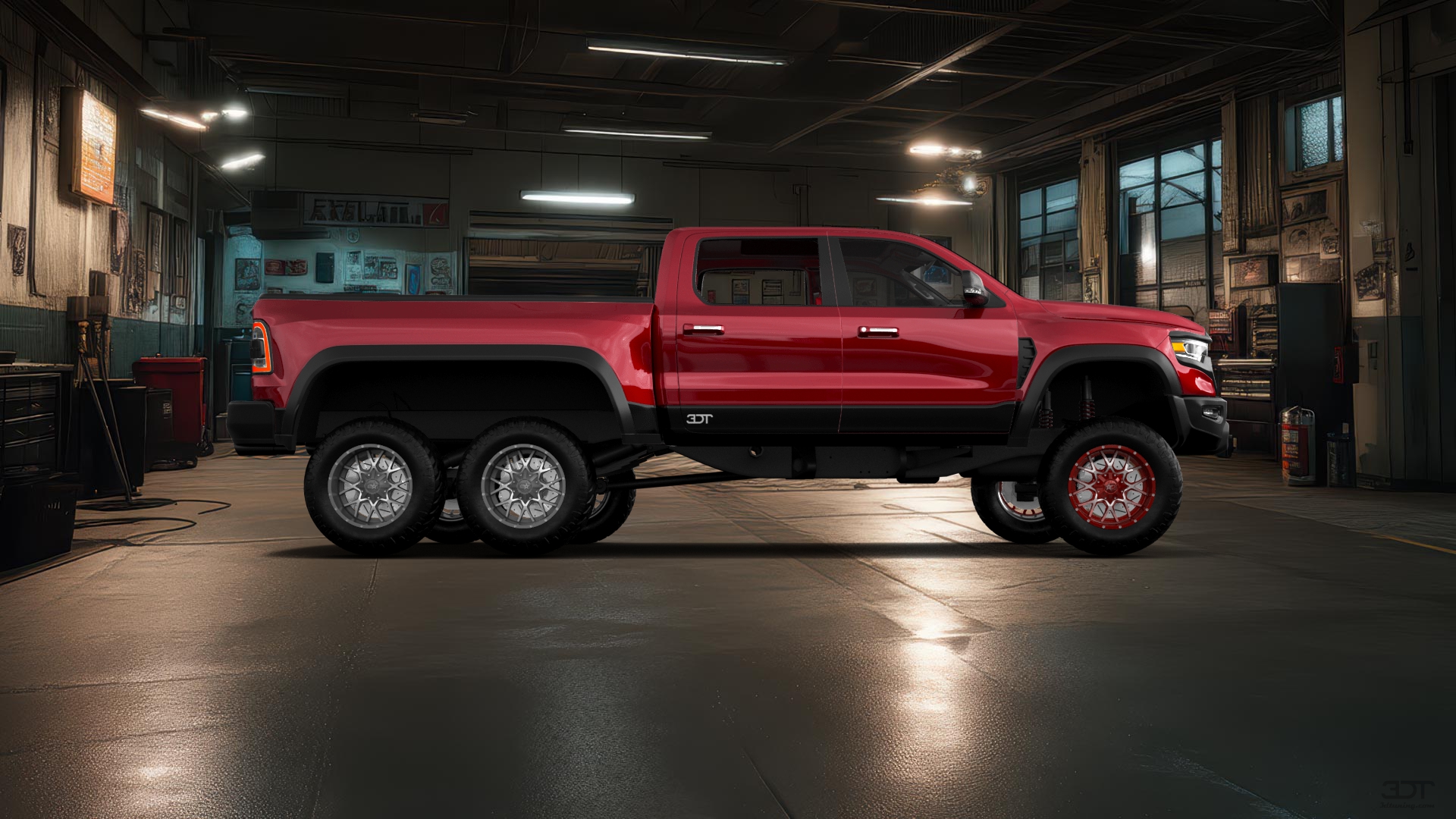 Dodge Ram Hennessey Mammoth 6X6 Truck 2021 tuning