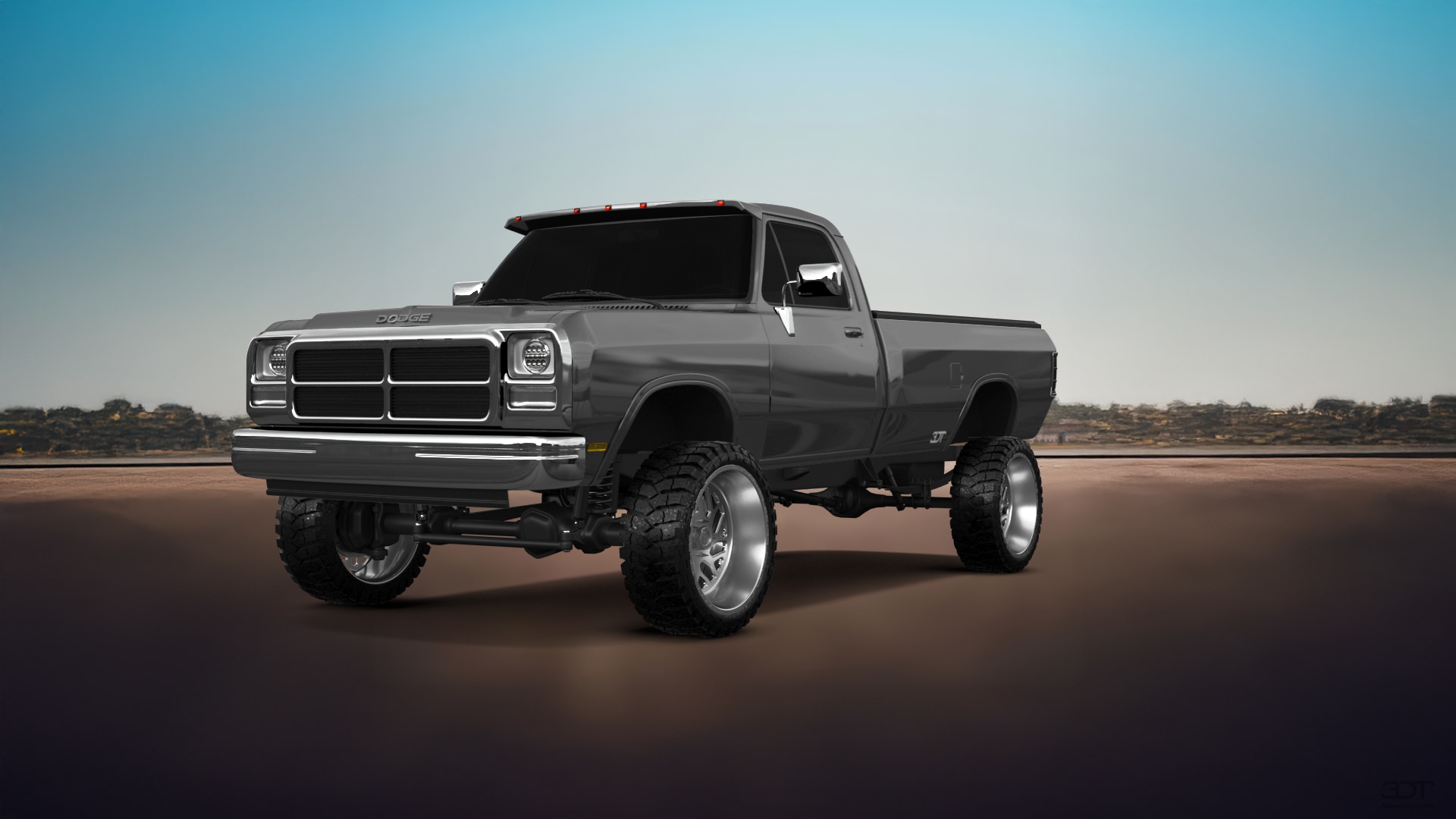 Dodge Ram 2 Door pickup truck 1991 tuning