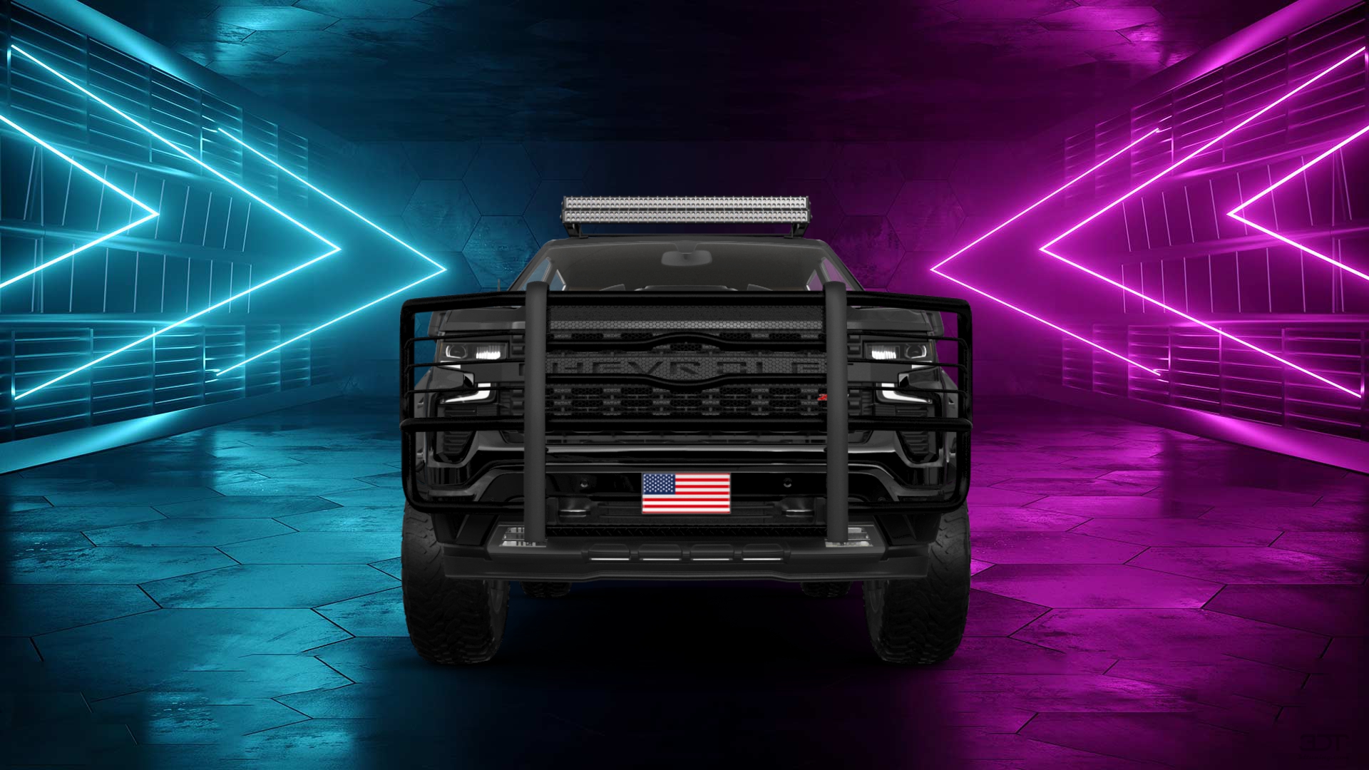 Chevrolet Silverado 1500 Crew Cab 5.8 ft box 4 Door pickup truck 2023 tuning