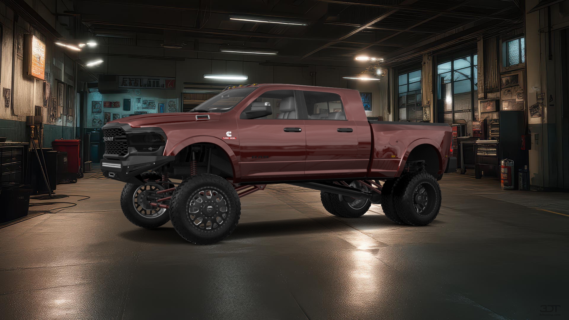 Dodge Ram 3500 4 Door pickup truck 2020 tuning
