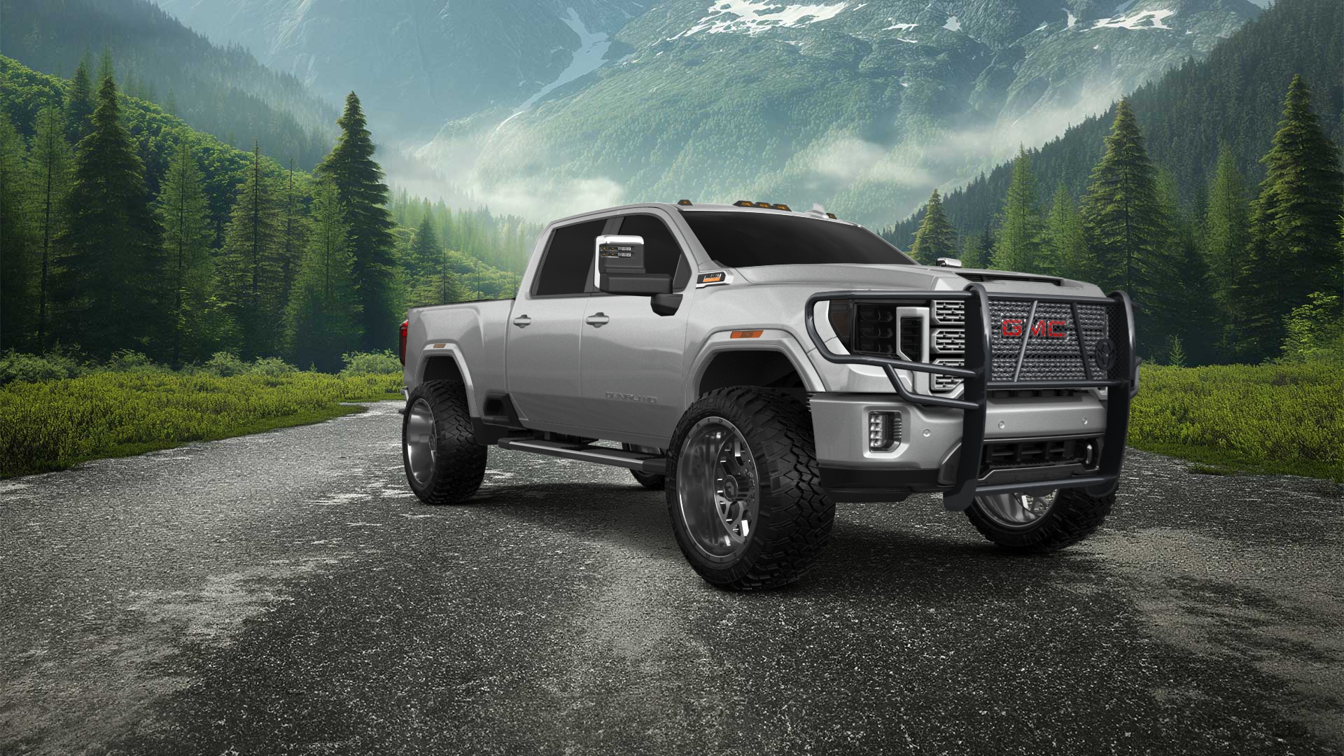 GMC Sierra 2500 HD 4 Door pickup truck 2020 tuning