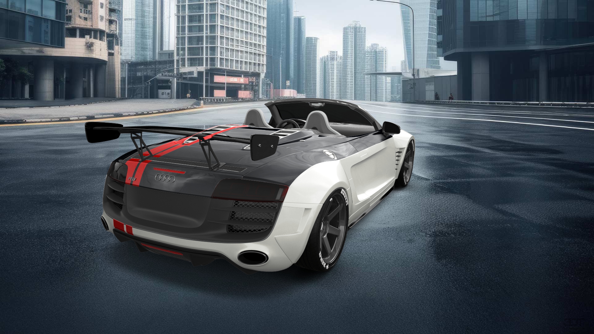 Audi R8 Spyder 2 Door Convertible 2008