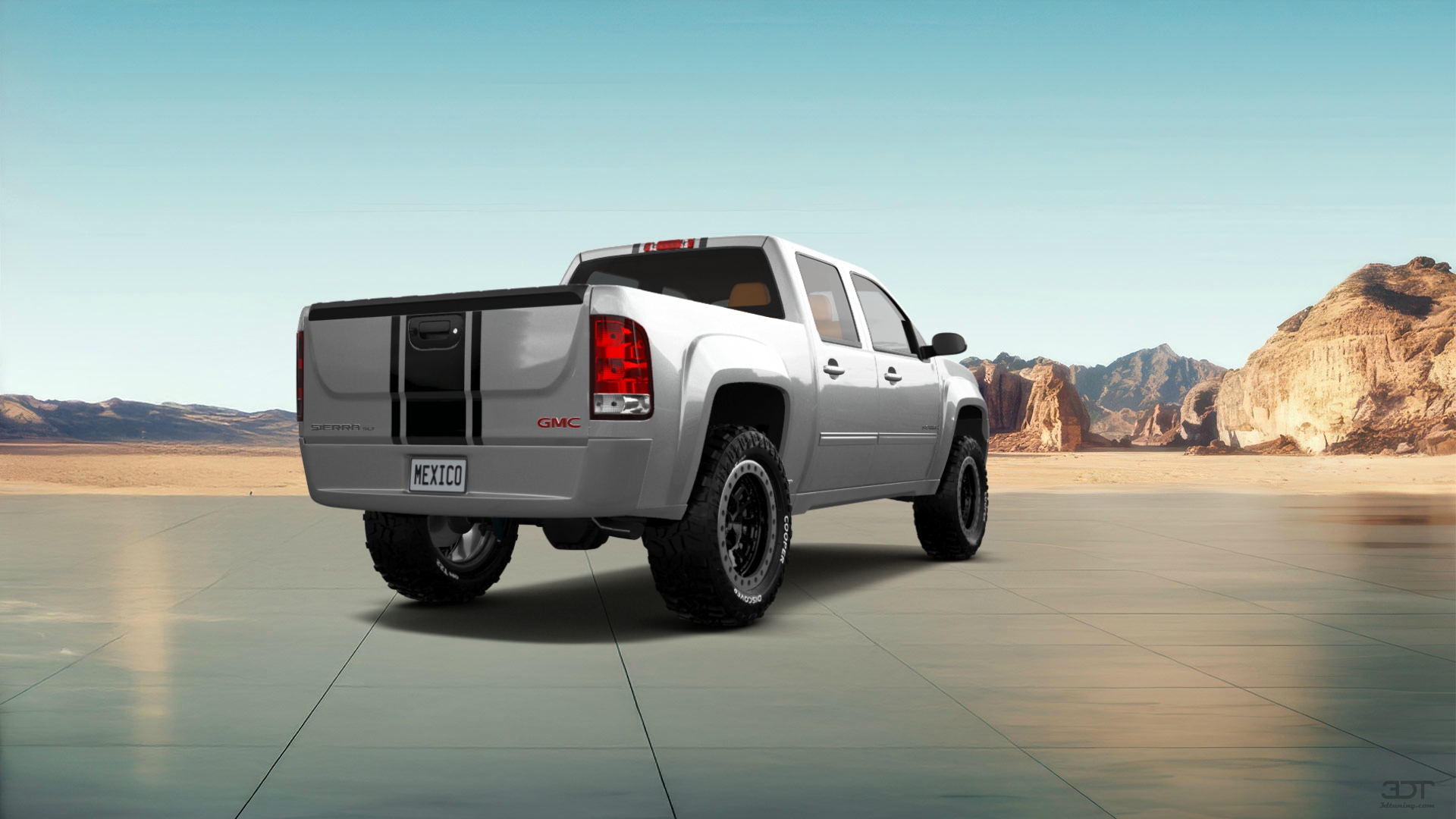 GMC Sierra 1500 Crew Cab 5.8 ft box 4 Door pickup truck 2007 tuning