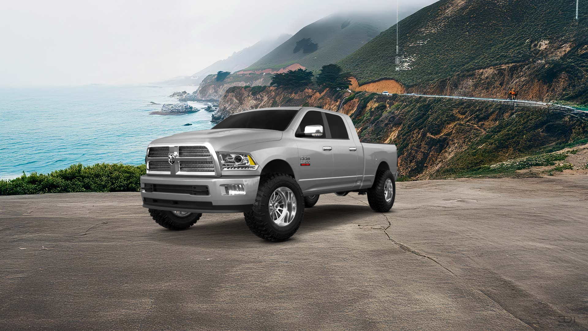 Dodge Ram 2500 Mega Cab 6.4 ft box 4 Door pickup truck 2010 tuning
