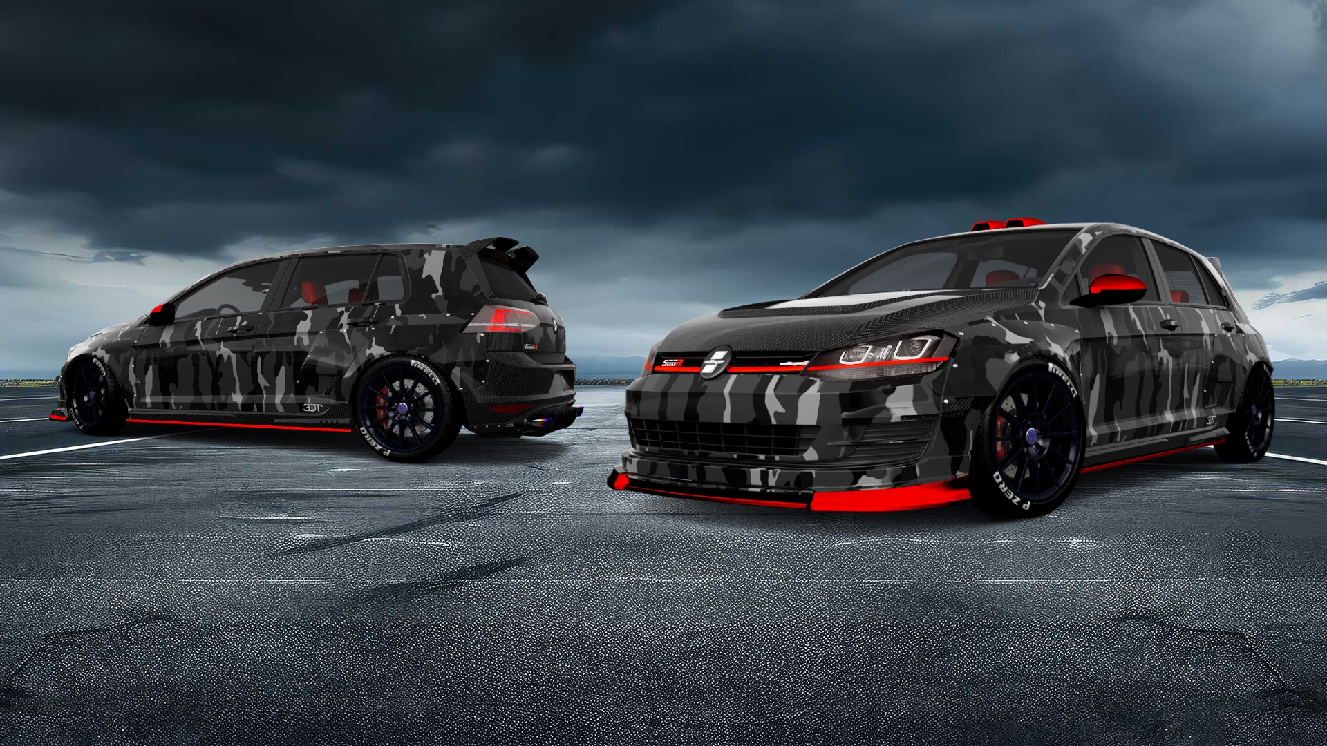 Volkswagen Golf 7 5 Door Hatchback 2013 tuning