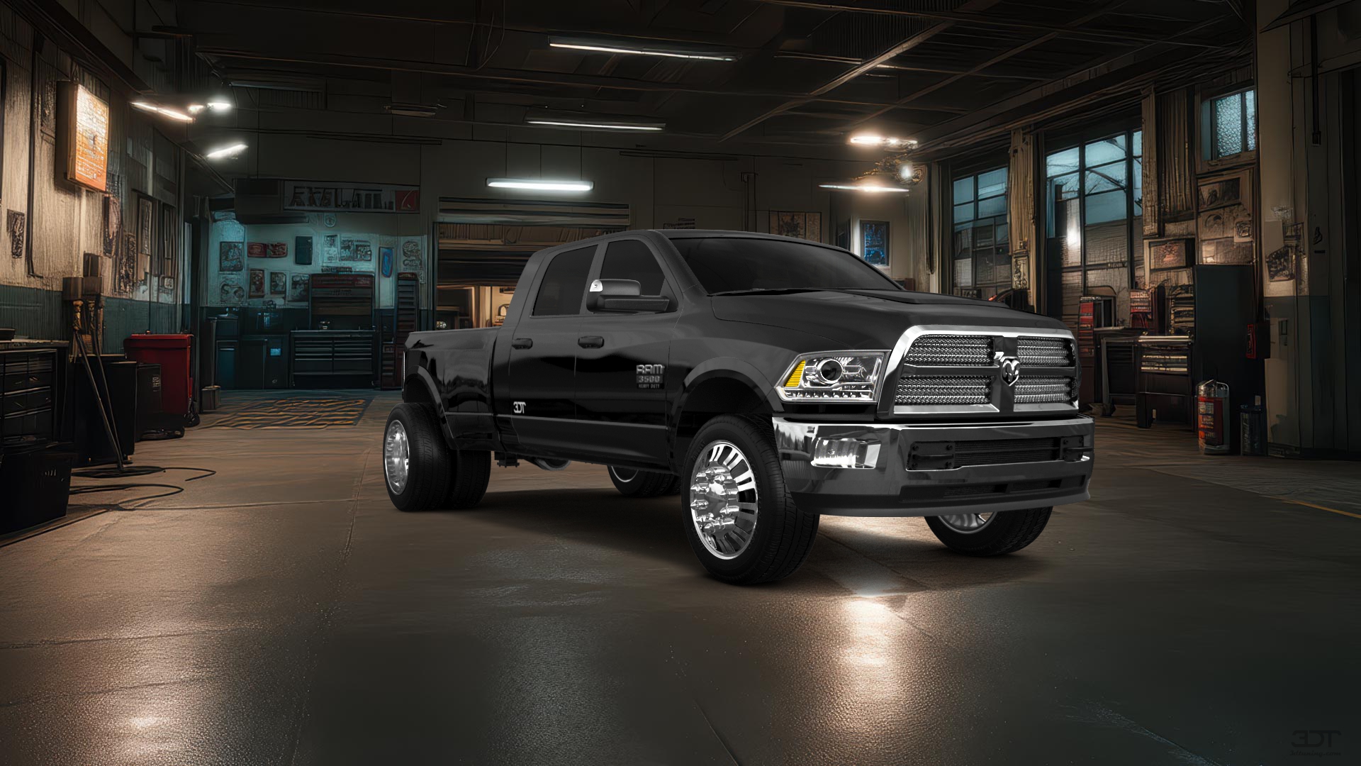 Dodge Ram 3500 4 Door Truck 2014 tuning