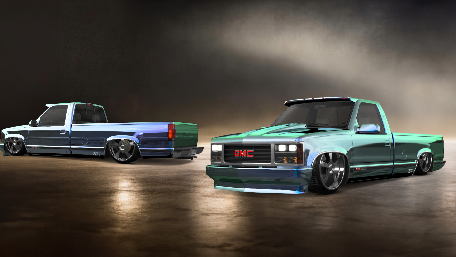 GMC Sierra 1500 2 Door pickup truck 1988 tuning