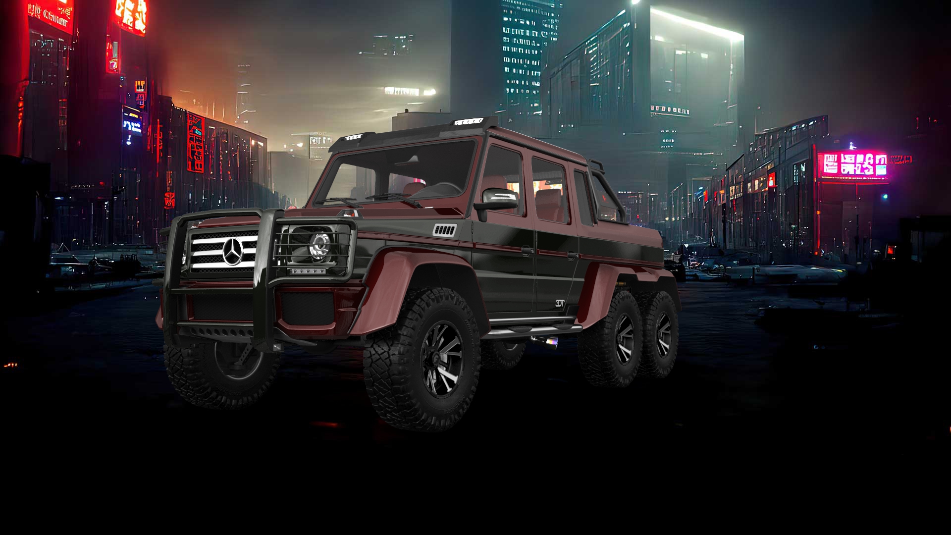 Mercedes G 63 AMG 6x6 4 Door pickup truck 2013