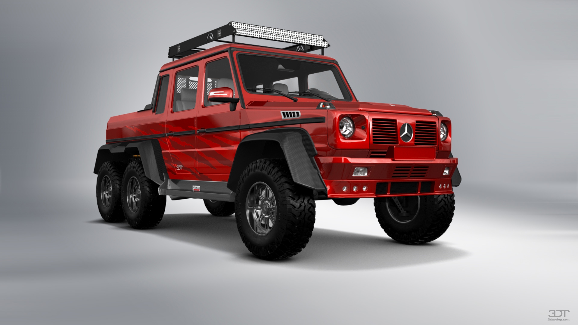 Mercedes G 63 AMG 6x6 4 Door pickup truck 2013 tuning