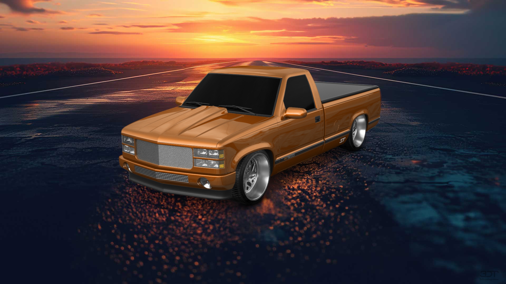 Chevrolet K1500 Regular Cab Fleetside Pickup 1988